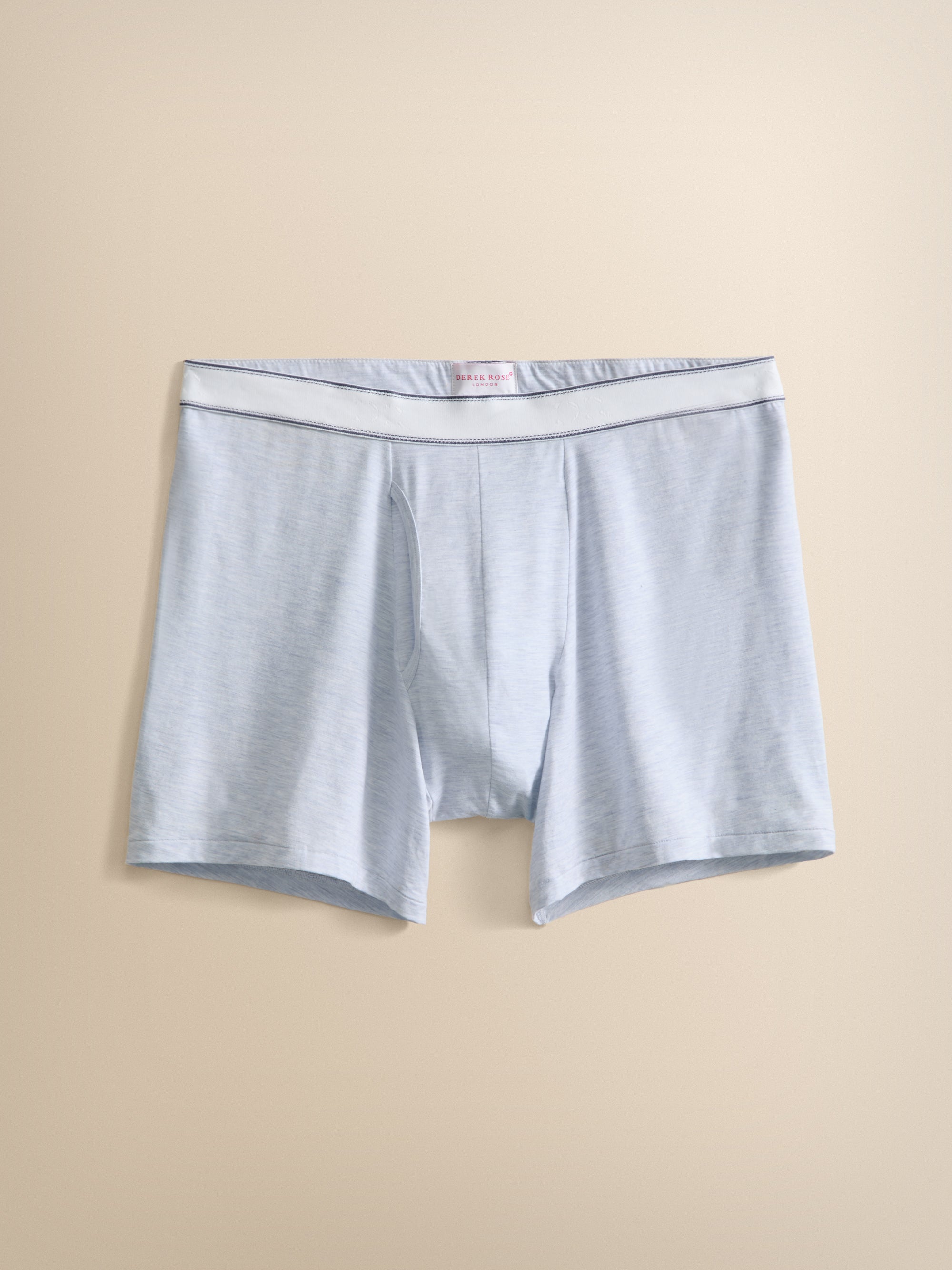 Ethan Micro Modal Boxer Briefs Light Blue Marl