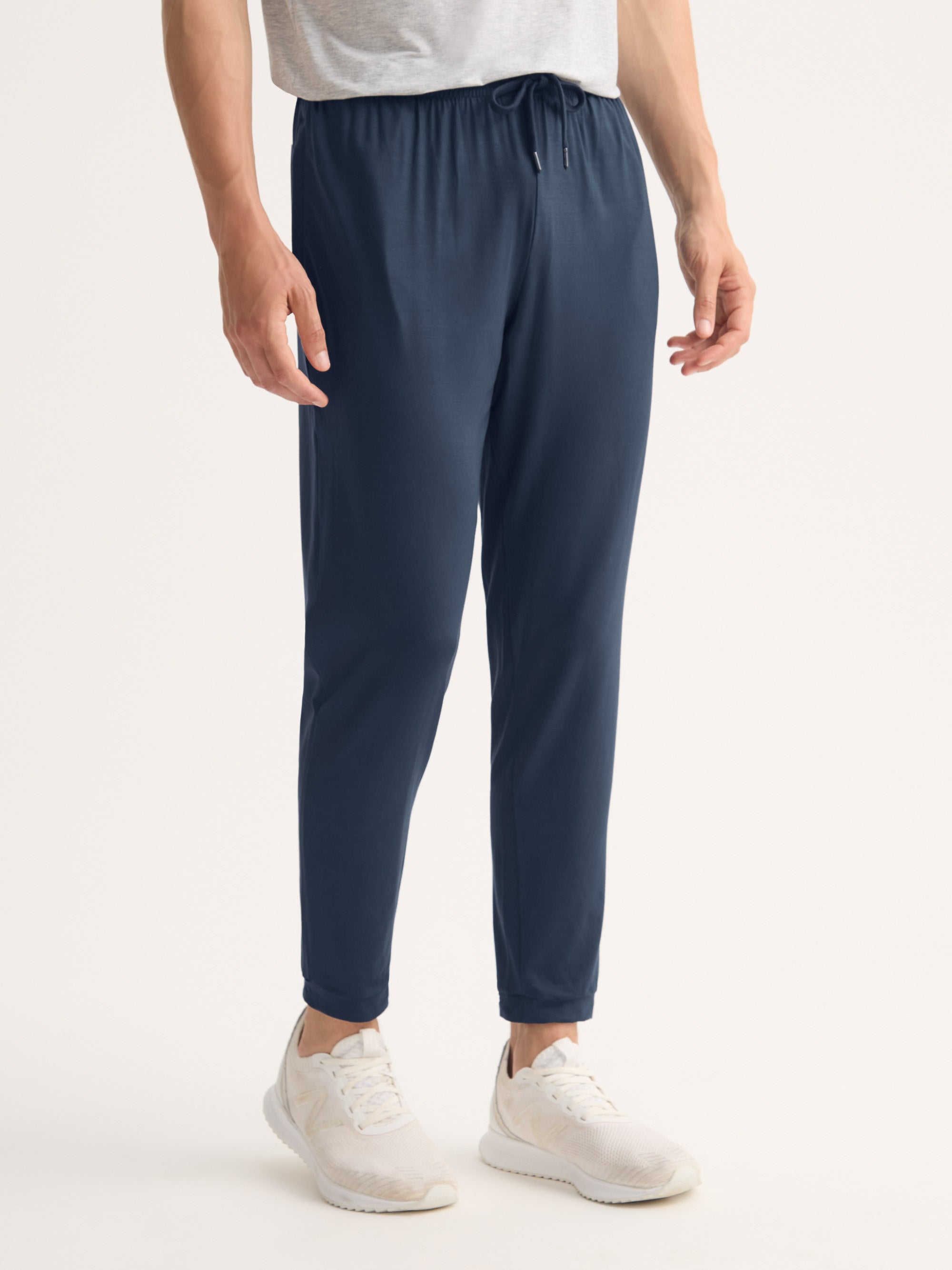 Men's Track Pants Basel Micro Modal Stretch Navy