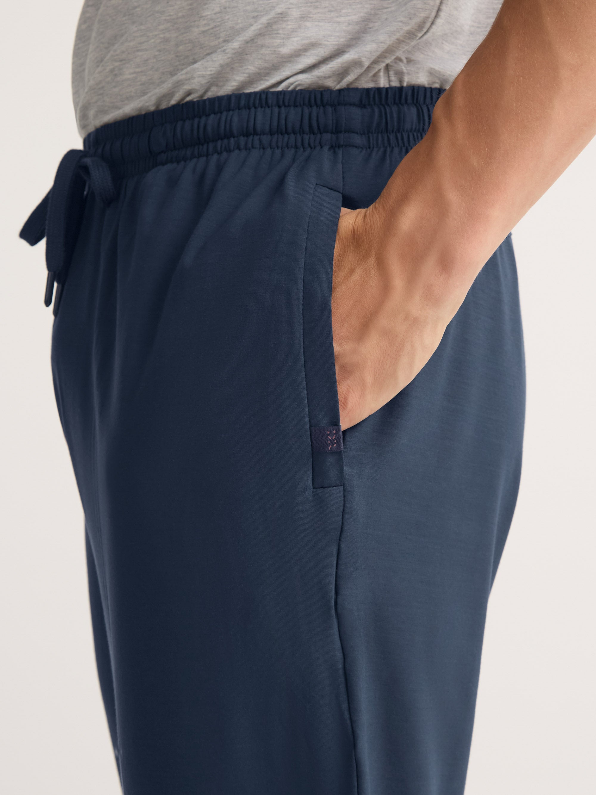 Men's Track Pants Basel Micro Modal Stretch Navy