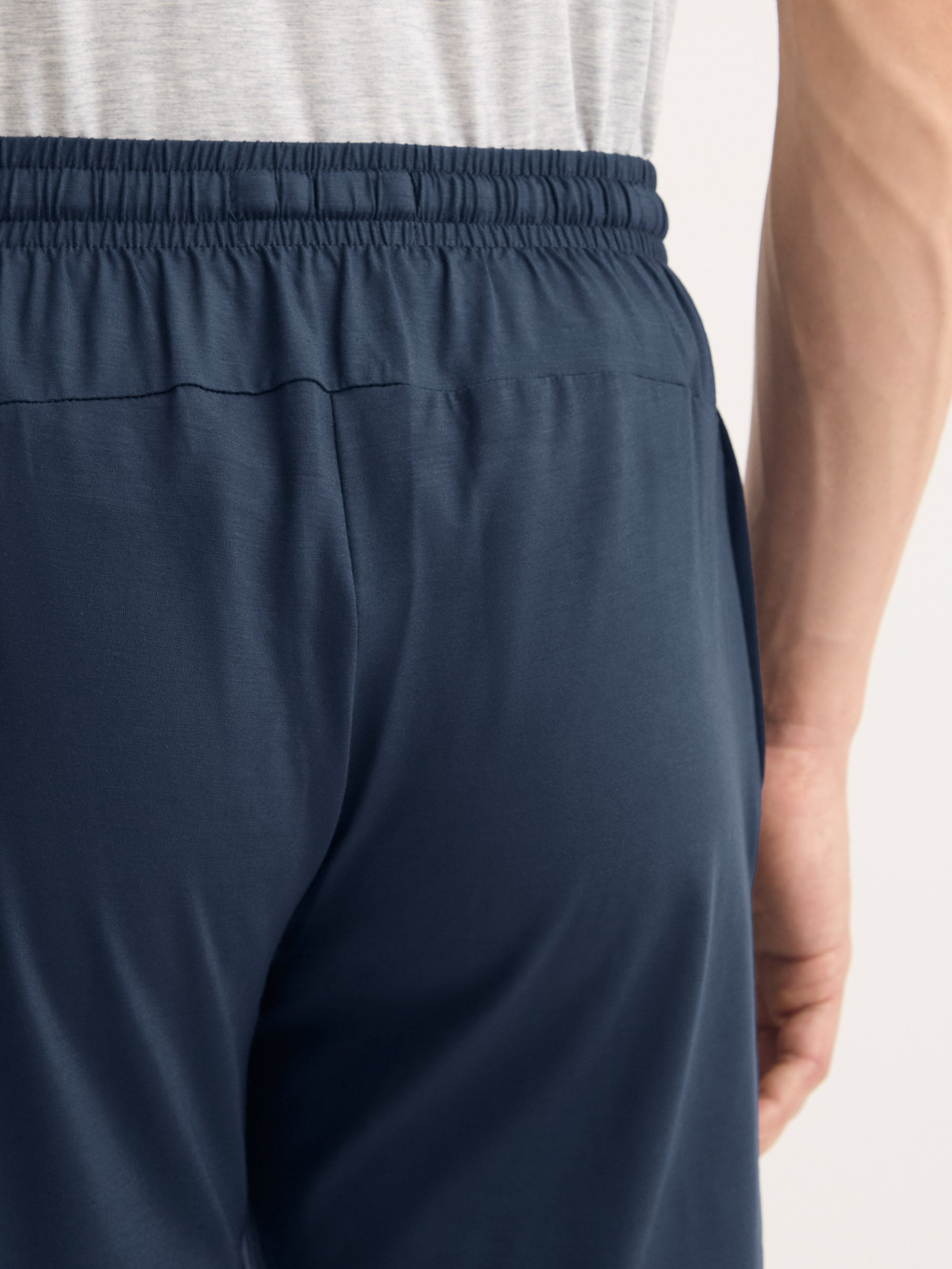 Men's Track Pants Basel Micro Modal Stretch Navy