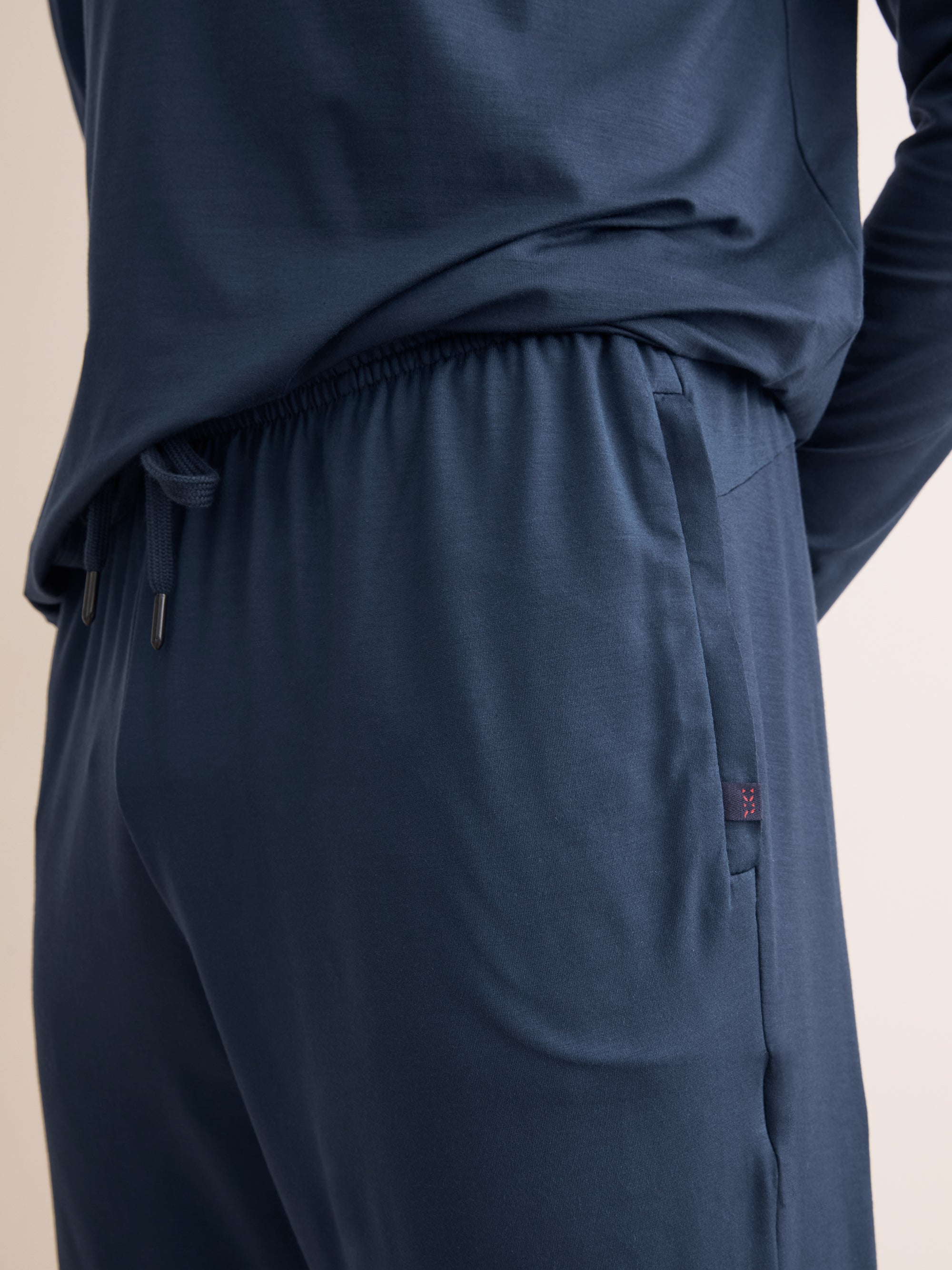 Men's Track Pants Basel Micro Modal Stretch Navy
