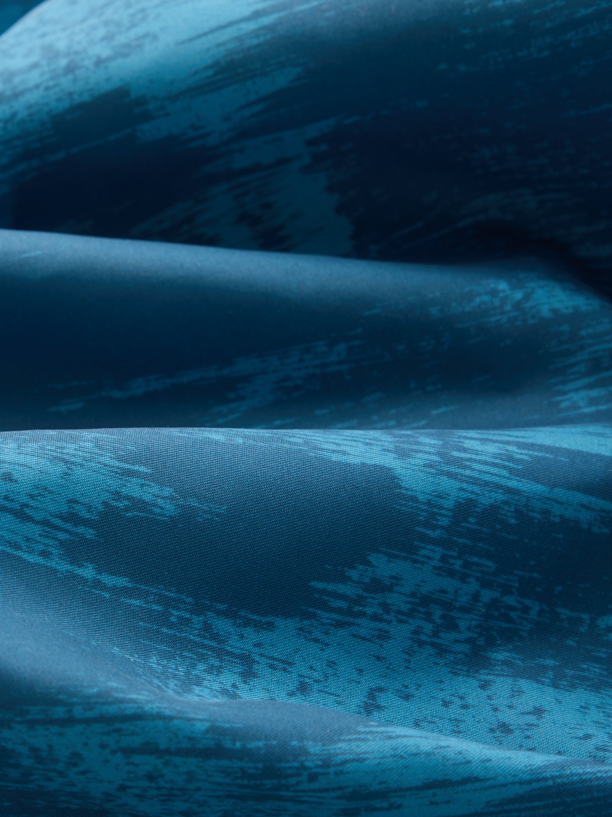 Men's Swim Shorts London Brushed Rain Teal Print