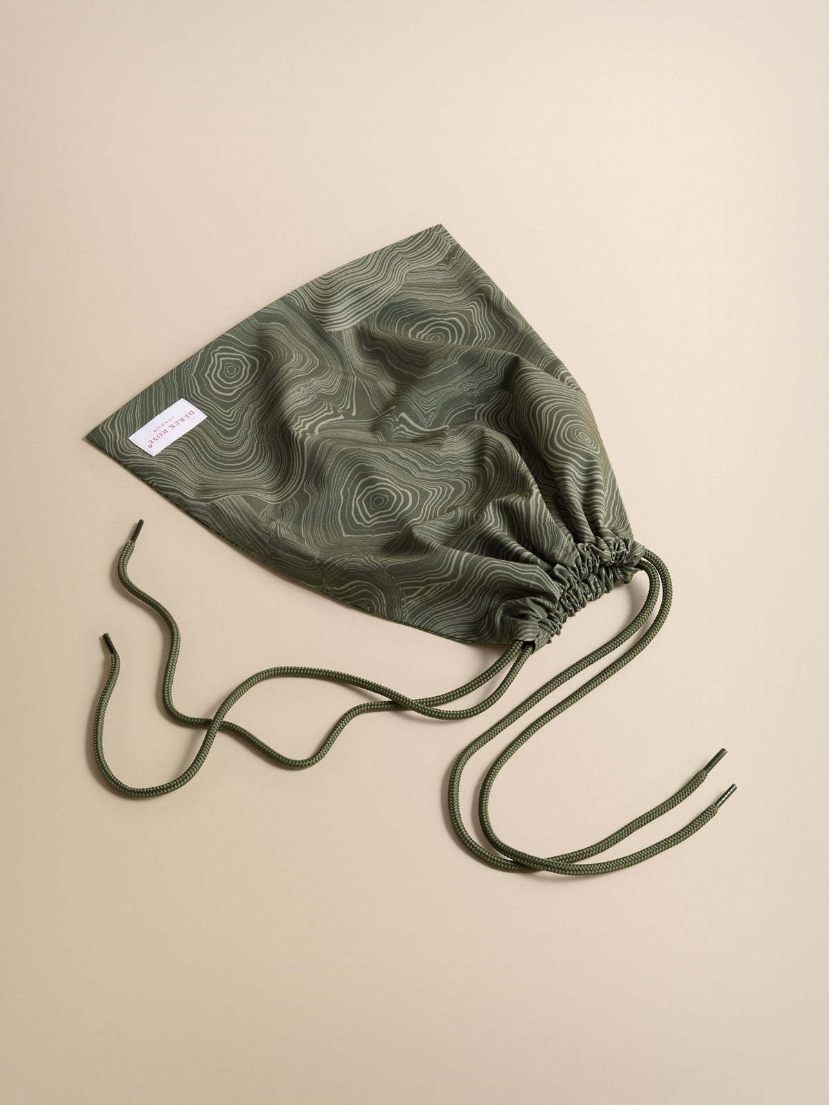 Cabo Swim Shorts Khaki Suminagashi