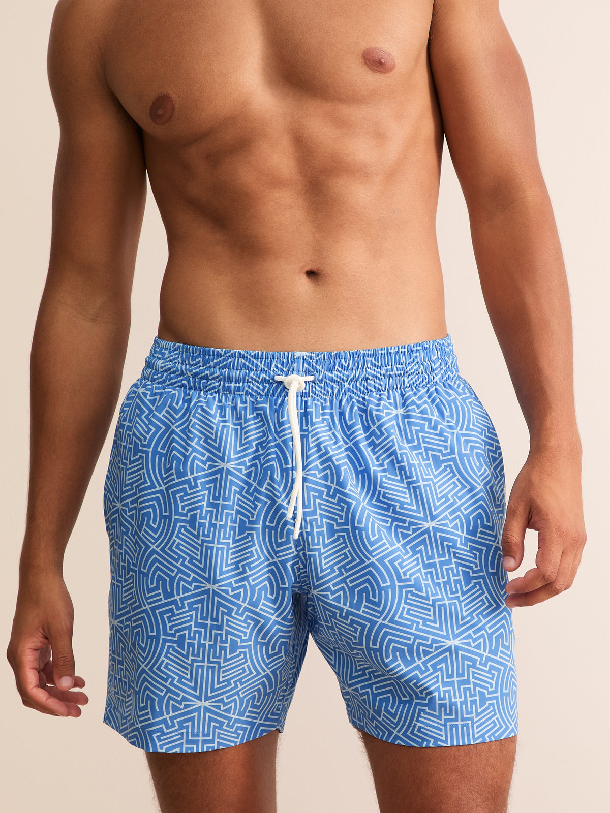 Cabo Swim Shorts Blue Maze