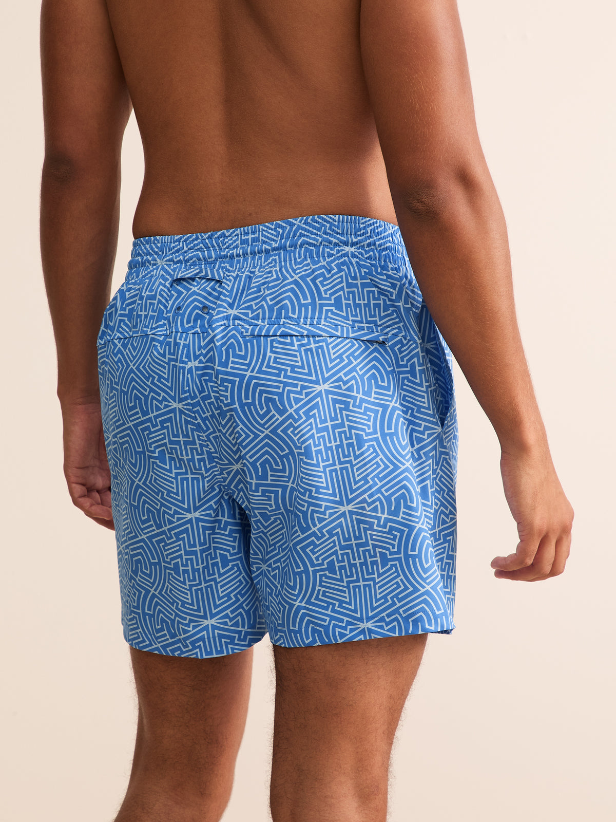 Cabo Swim Shorts Blue Maze