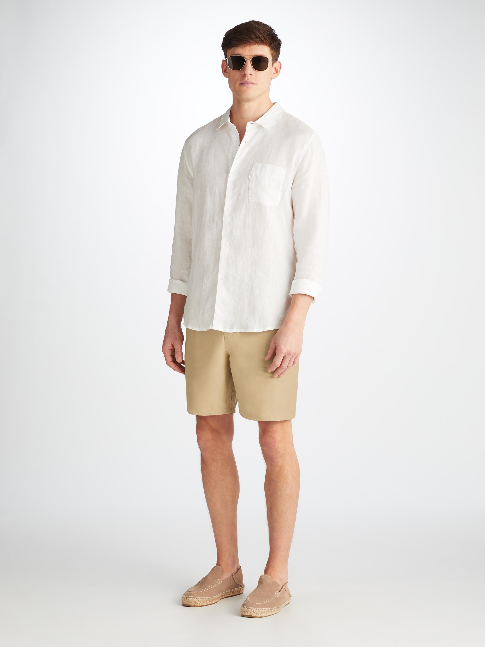 Men's Shorts Sydney Linen Sand