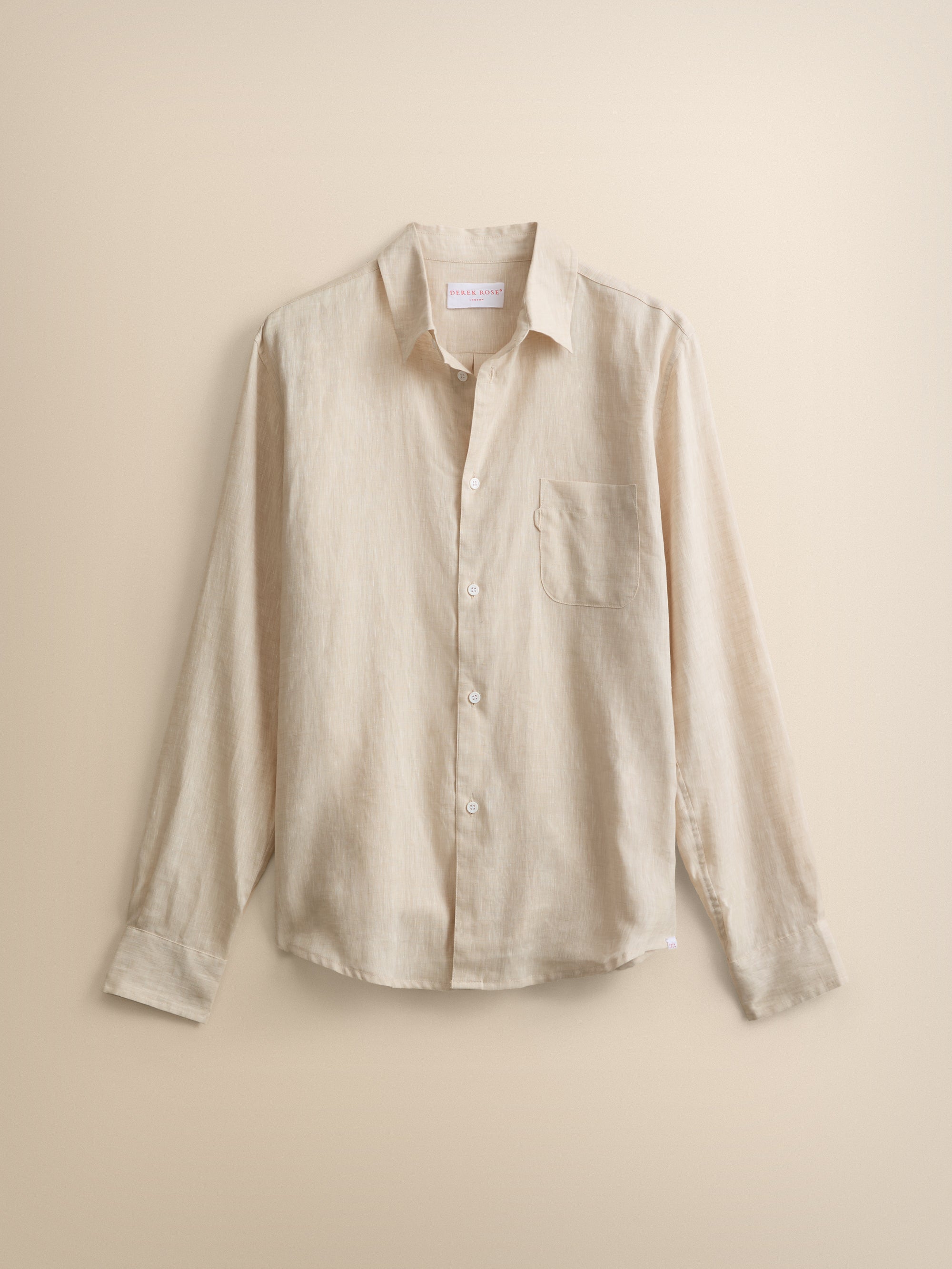 Monaco Linen Shirt Sand