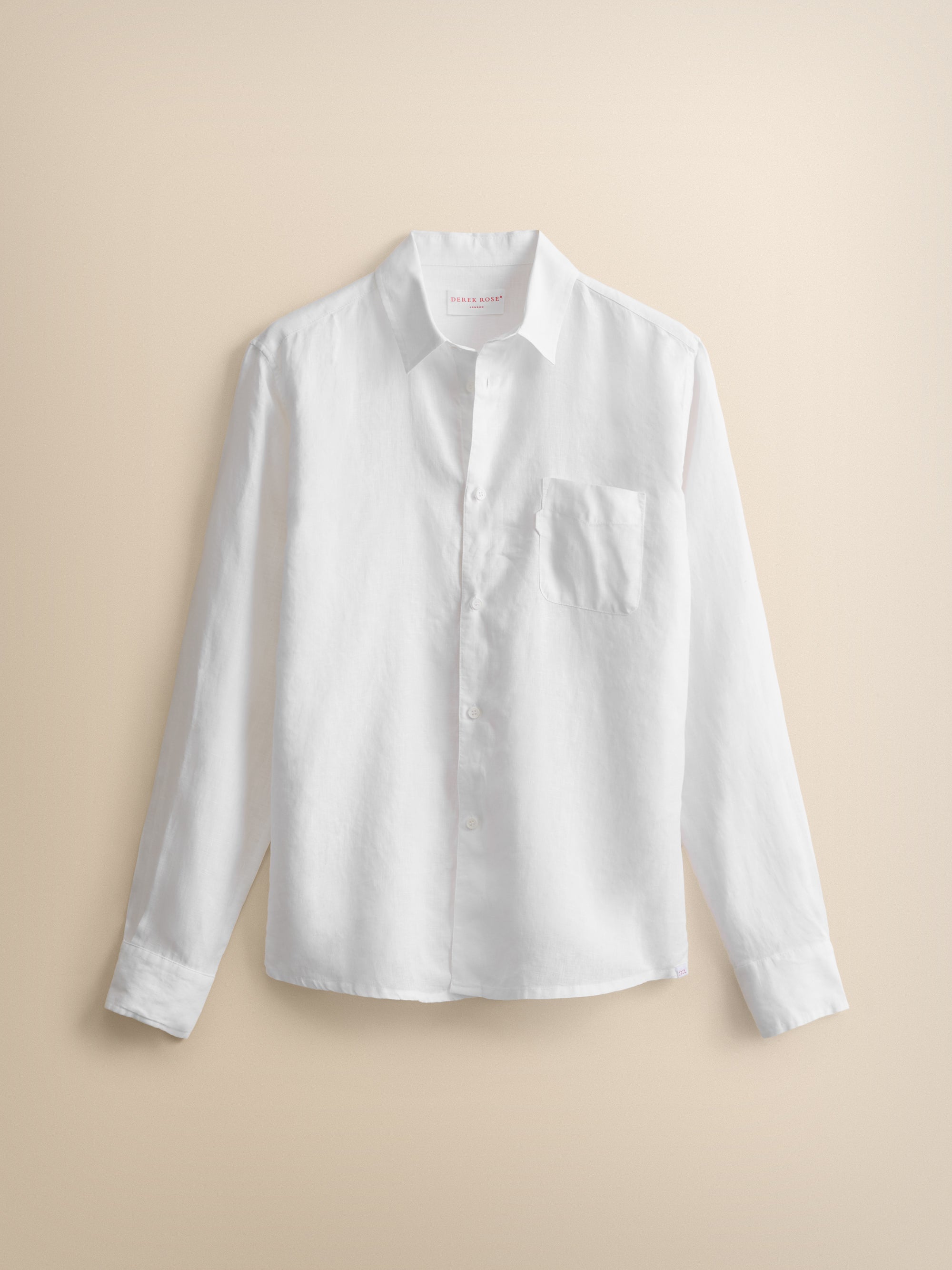 Monaco Linen Shirt White