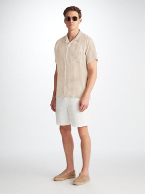 Men's Shirt Milan 24 Linen Sand