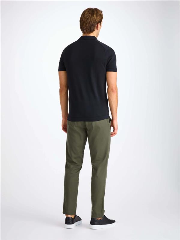 Men's Trousers Harris Lyocell Cotton Khaki