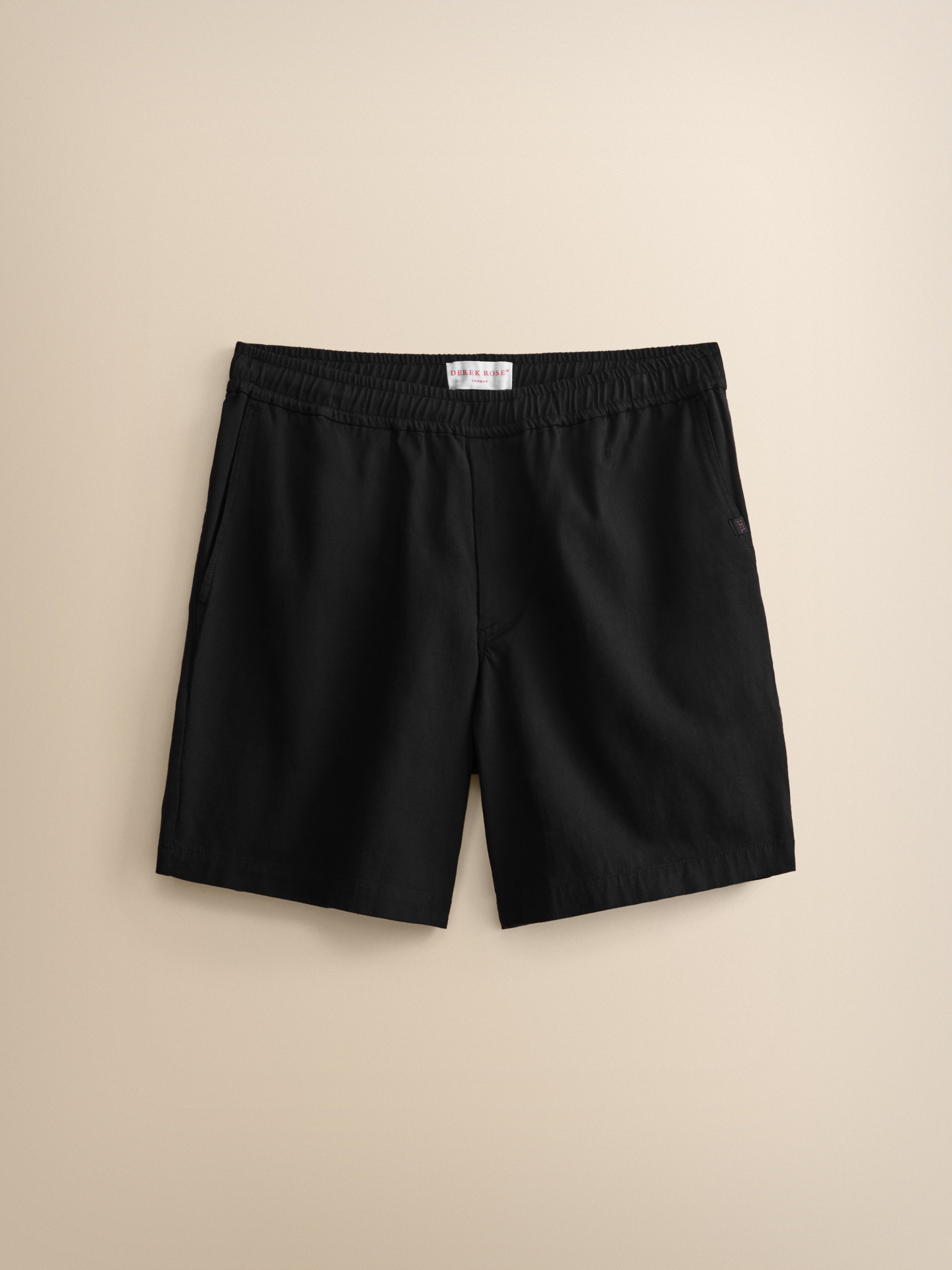 Harris Cotton Blend Shorts Black