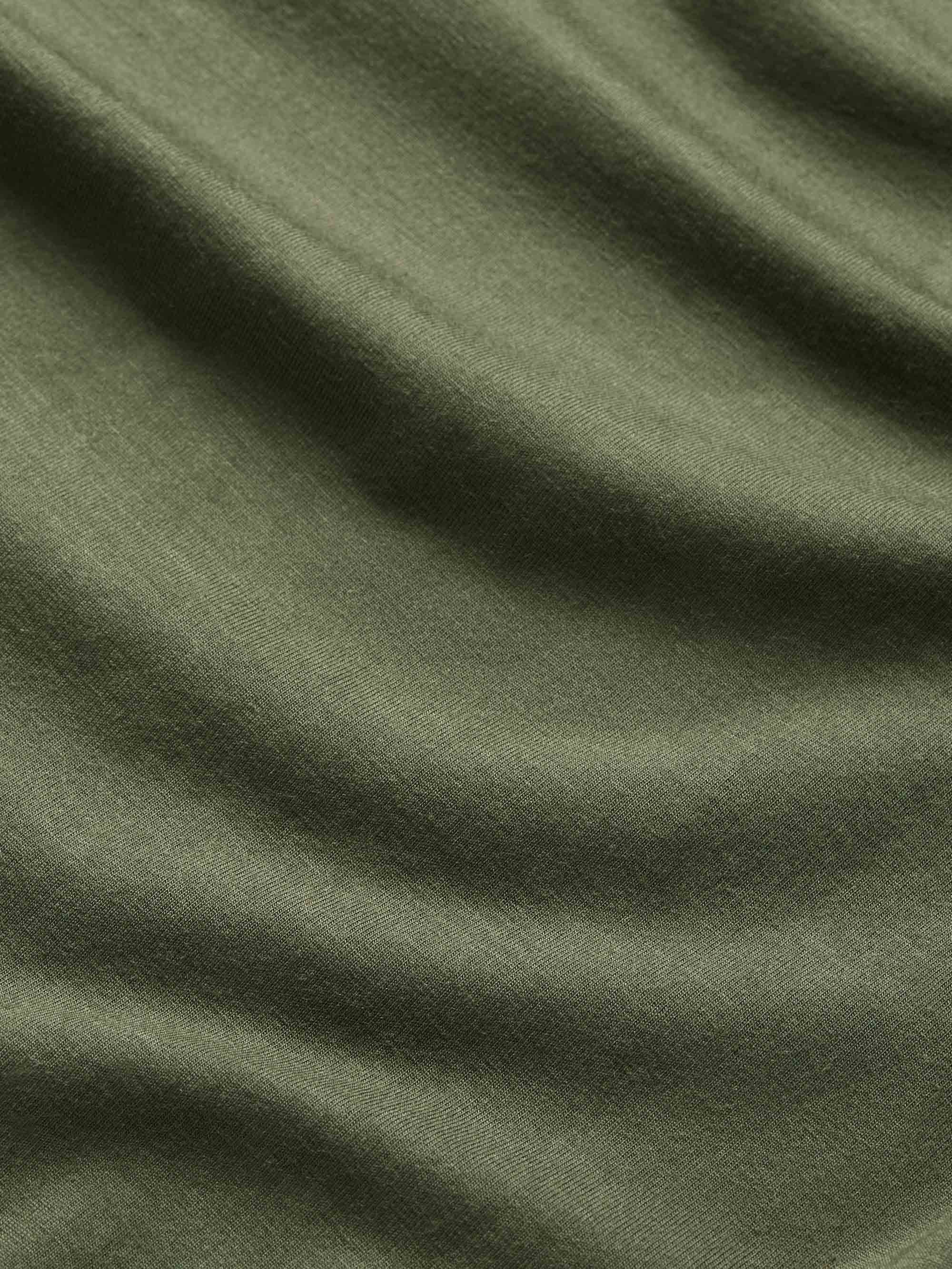Men's Lounge Trousers Basel Micro Modal Stretch Evergreen