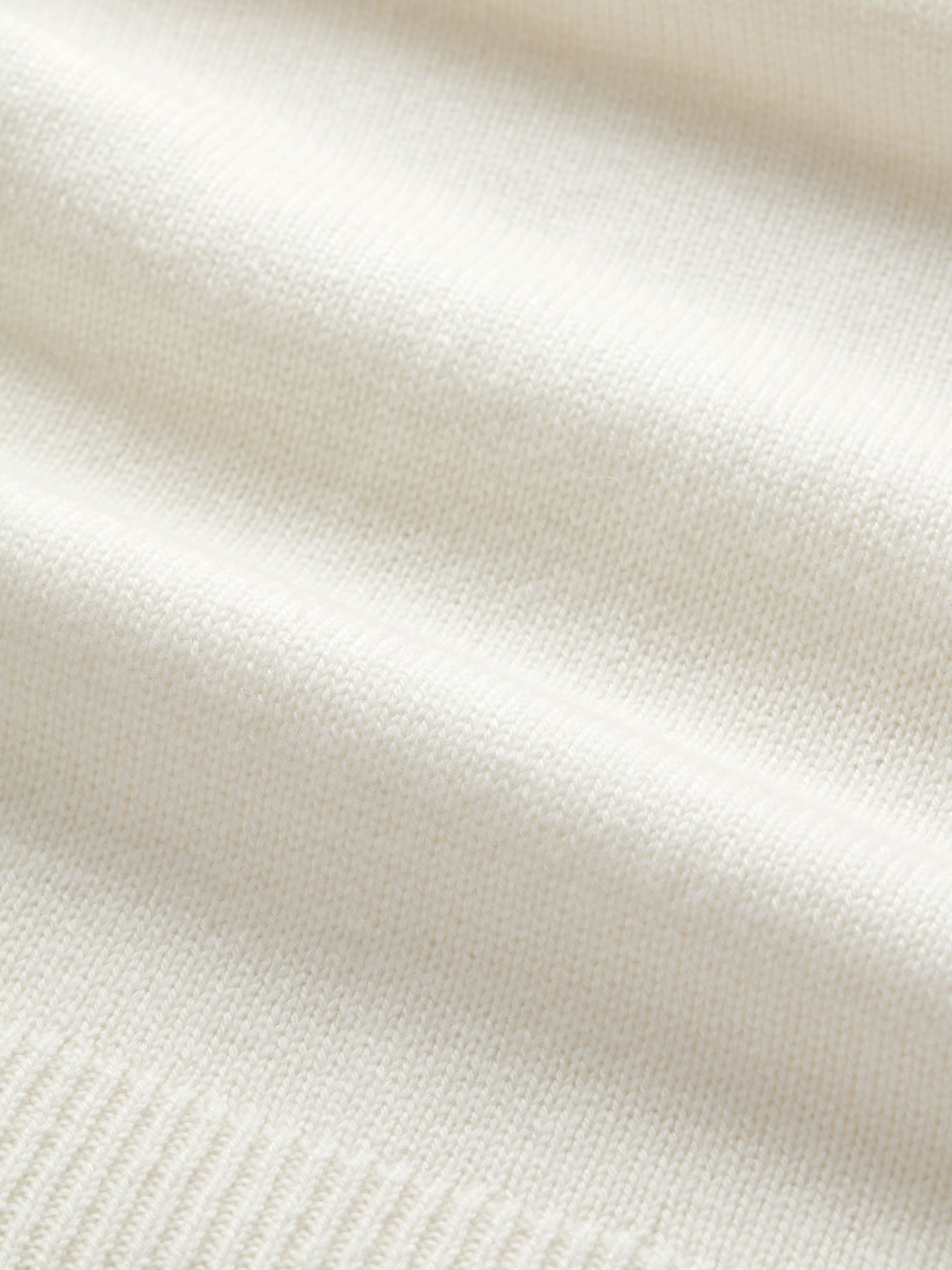 Women's Zip Up Hoodie Daphne Cashmere White