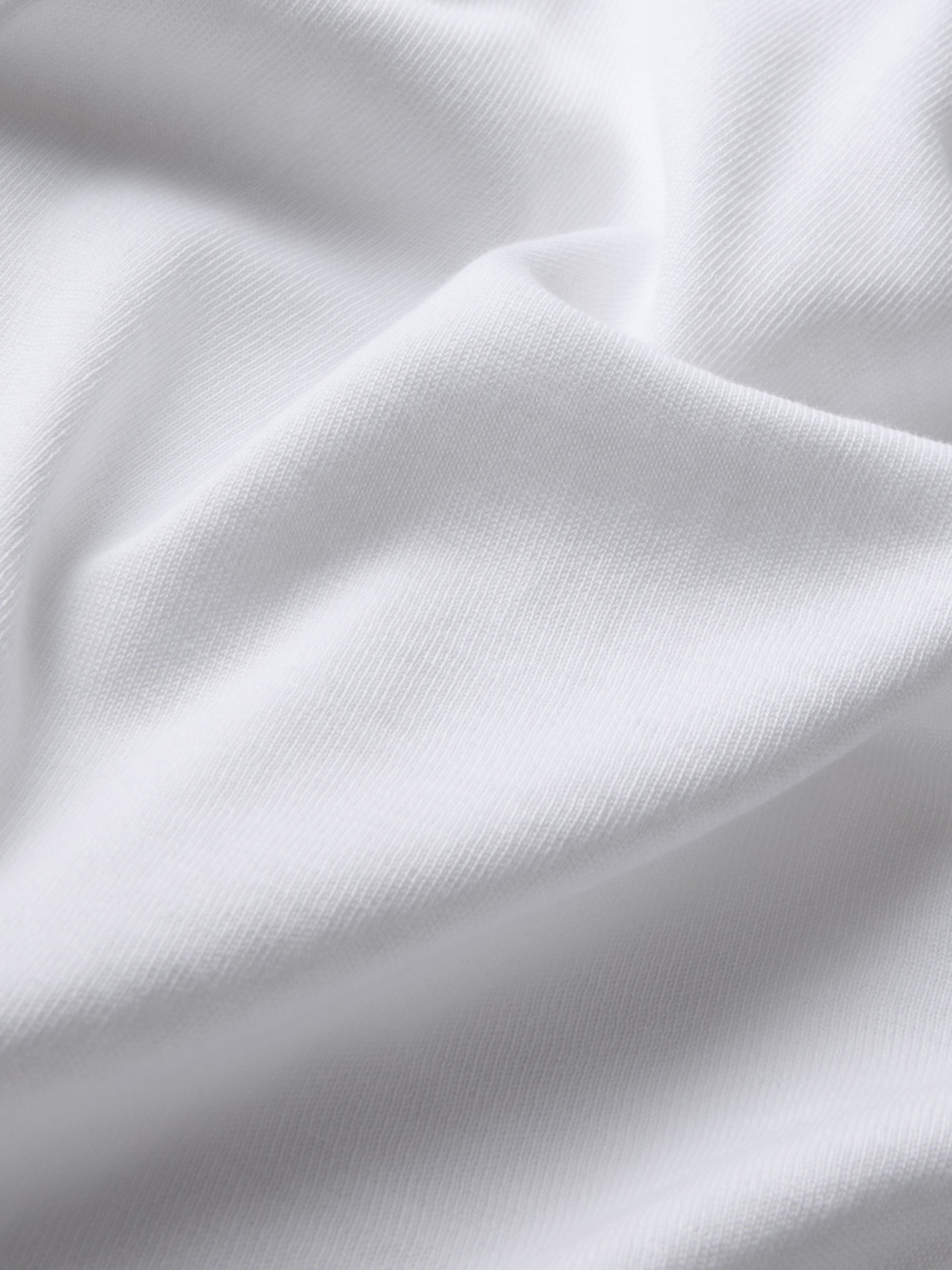 Jacob Sea Island Cotton Polo Shirt White