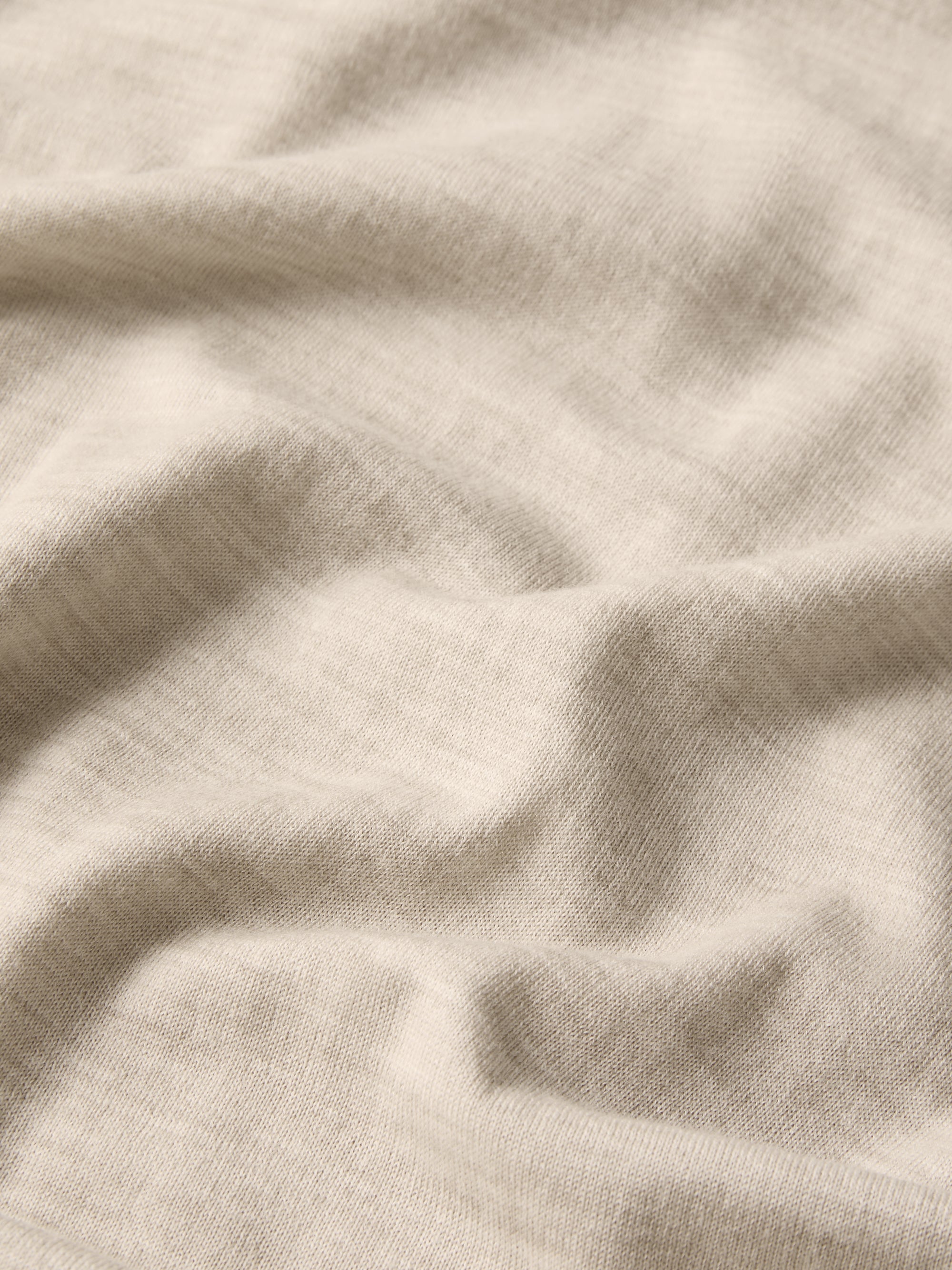 Orson Superfine Merino Wool Polo Shirt Ecru
