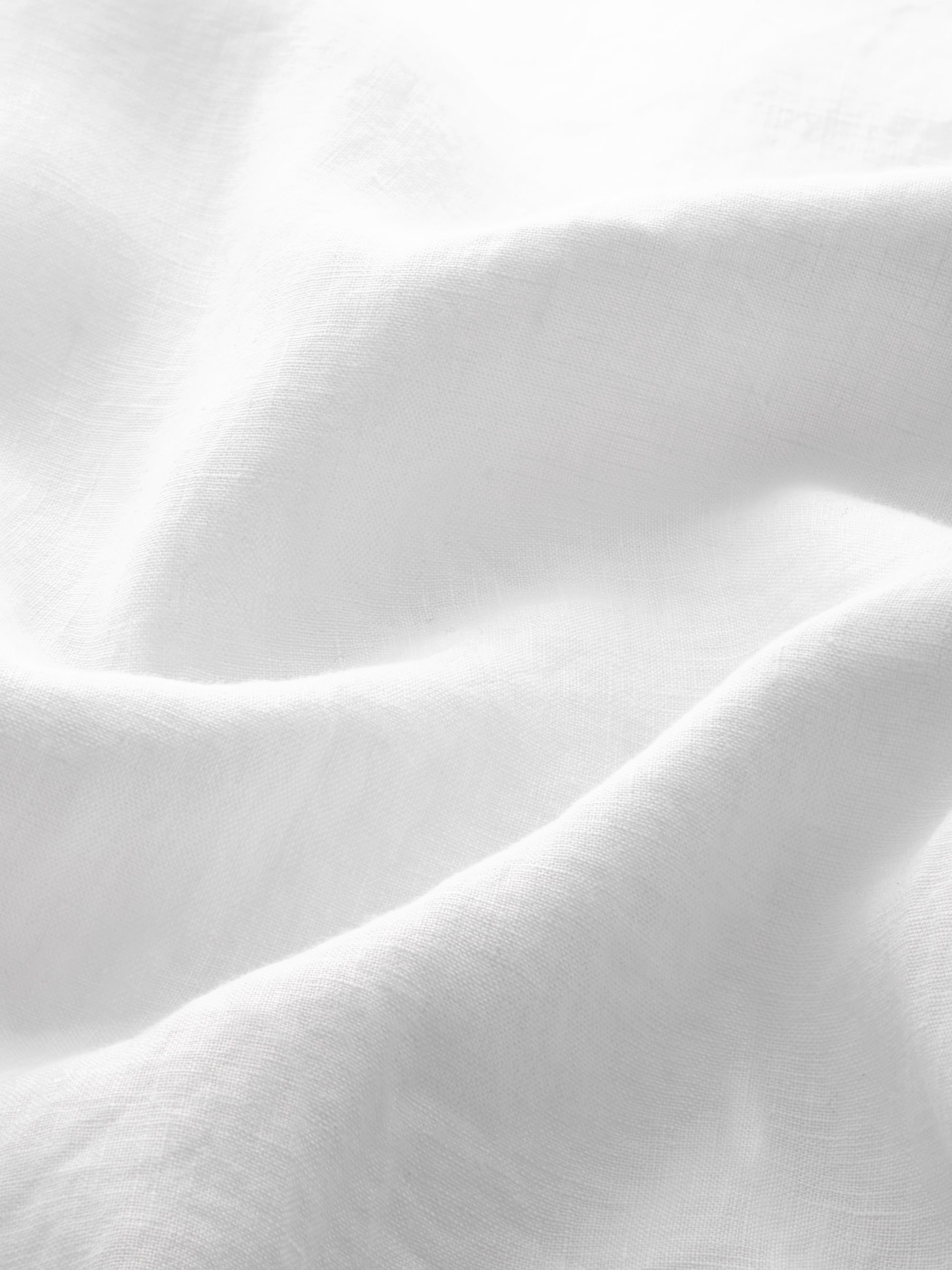 Women's Wide Leg Trousers Sicily Linen White