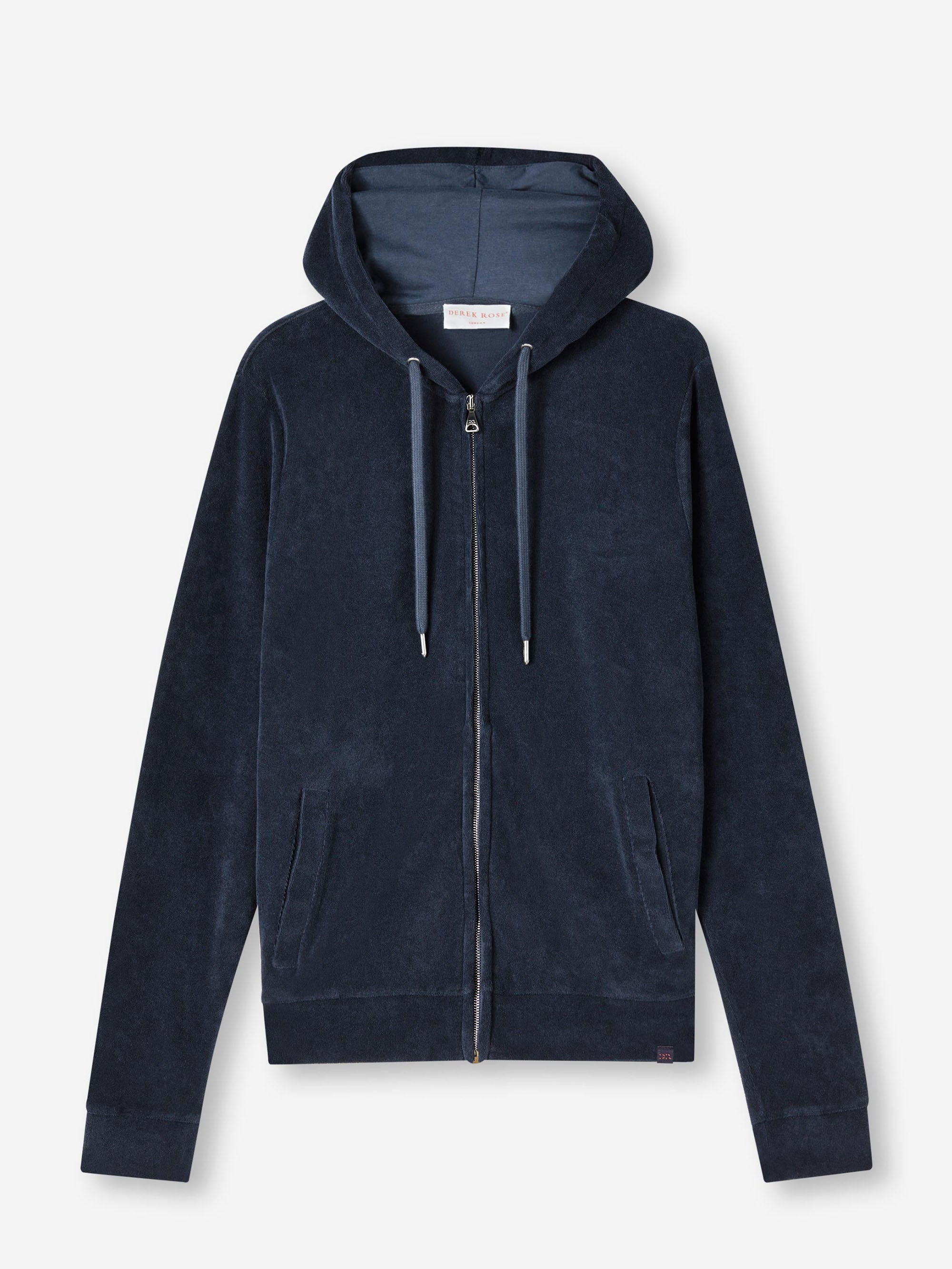 Men's Hoodie Isaac Terry Cotton Navy