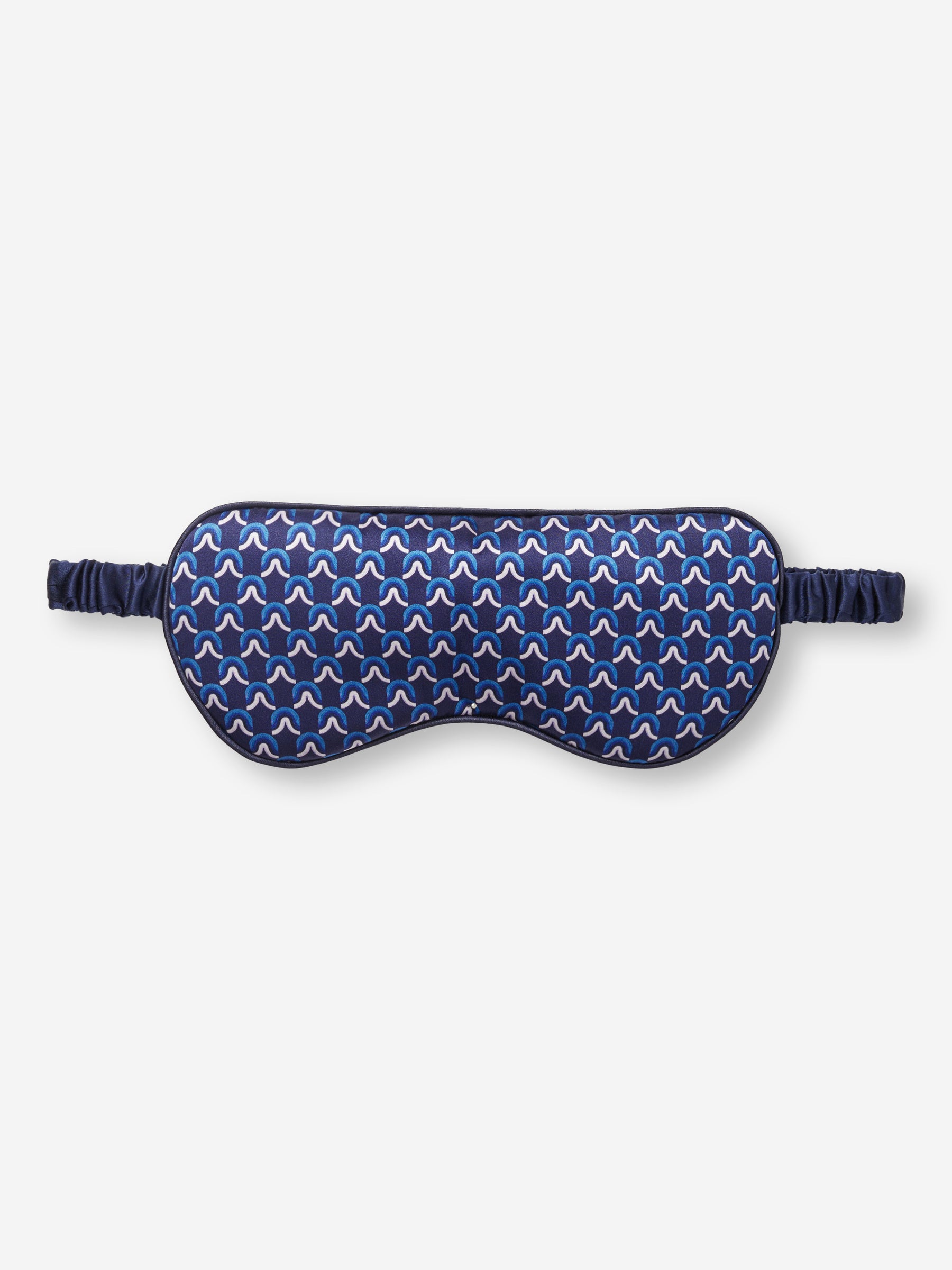 Eye Mask Brindisi 94 Silk Satin Navy