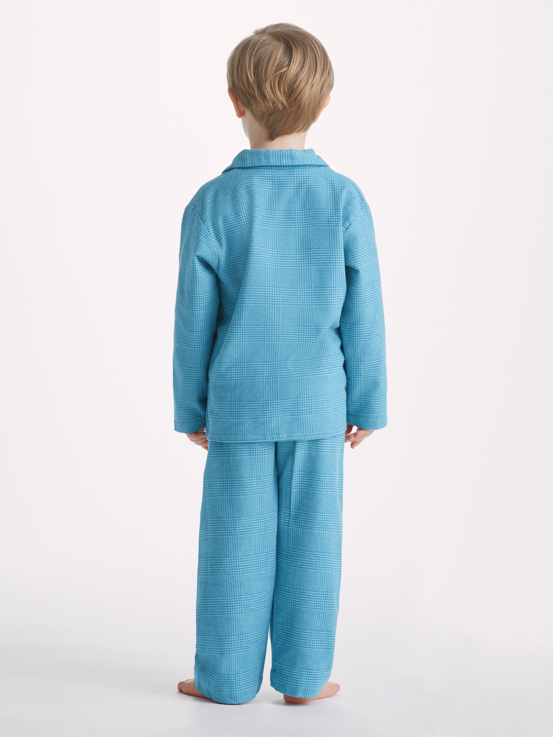 Kids' Pyjamas Kelburn 34 Brushed Cotton Blue