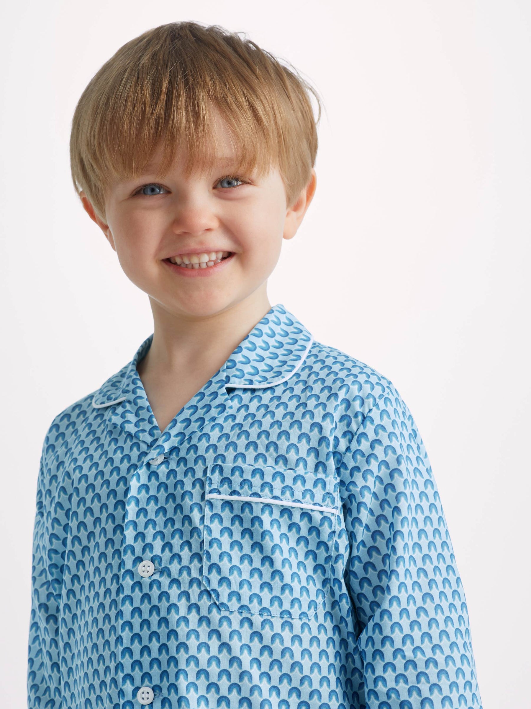 Kids' Pyjamas Ledbury 65 Cotton Batiste Blue