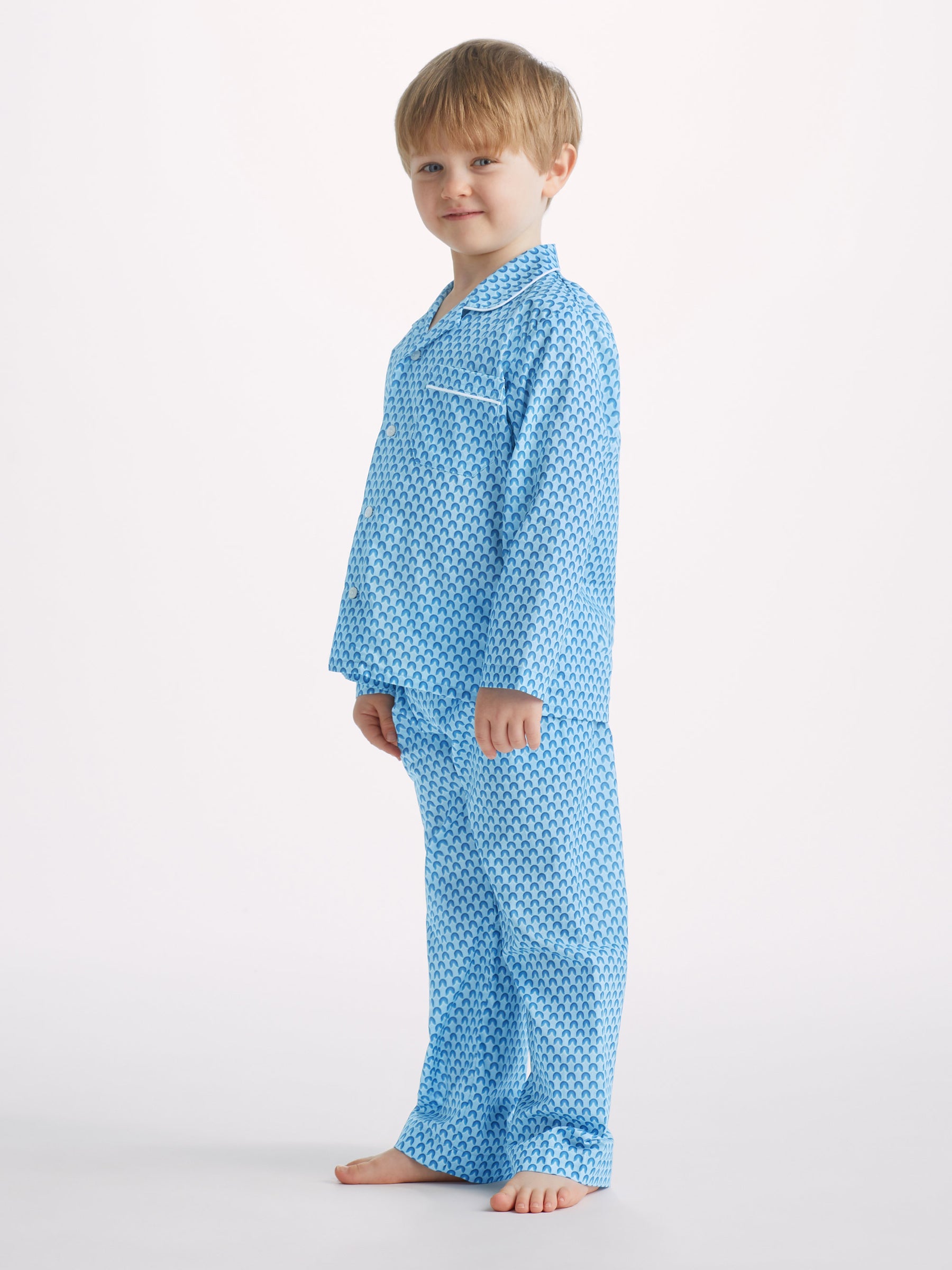 Kids' Pyjamas Ledbury 65 Cotton Batiste Blue