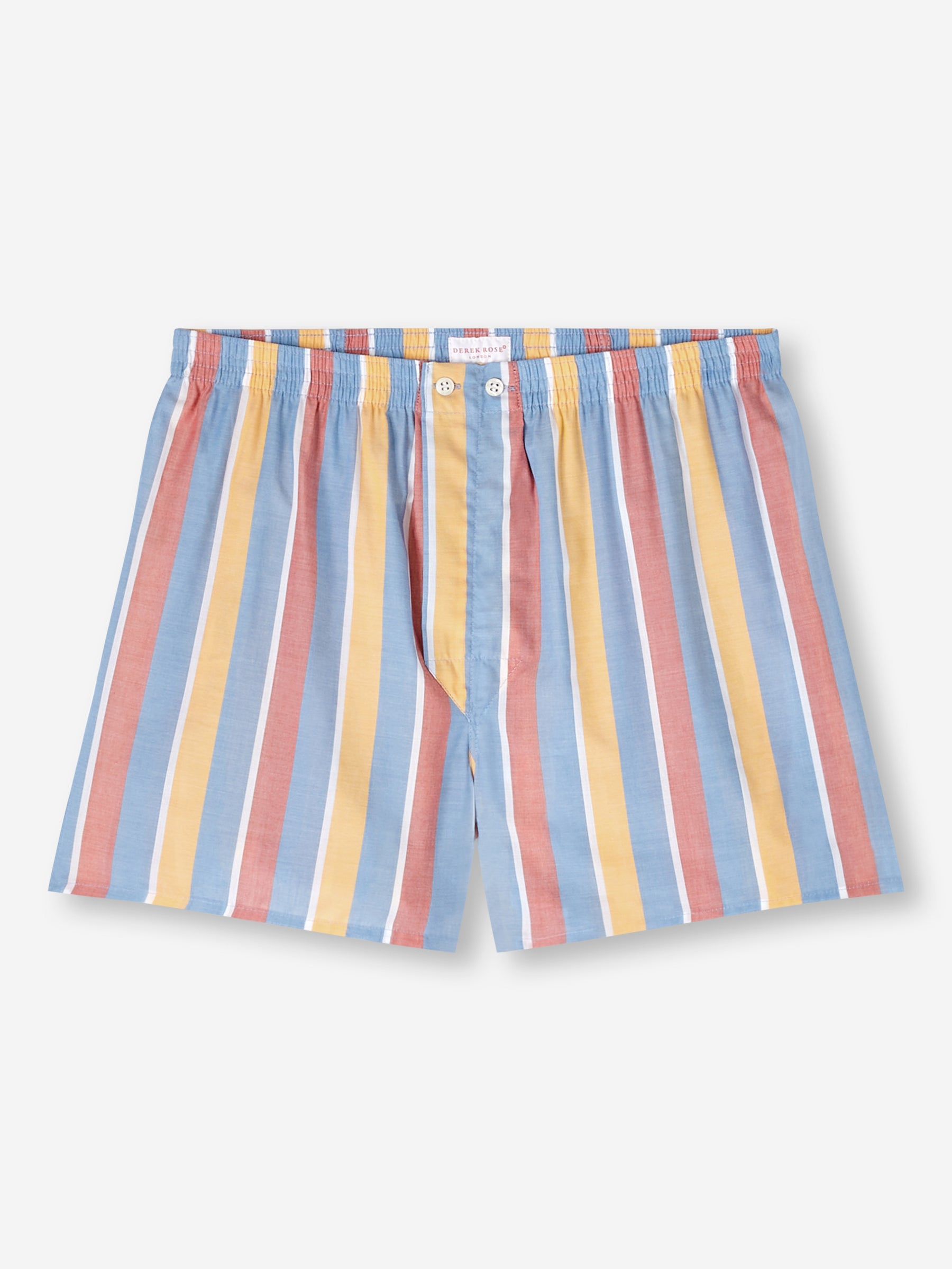 Men's Classic Fit Boxers Amalfi 19 Cotton Batiste Multi