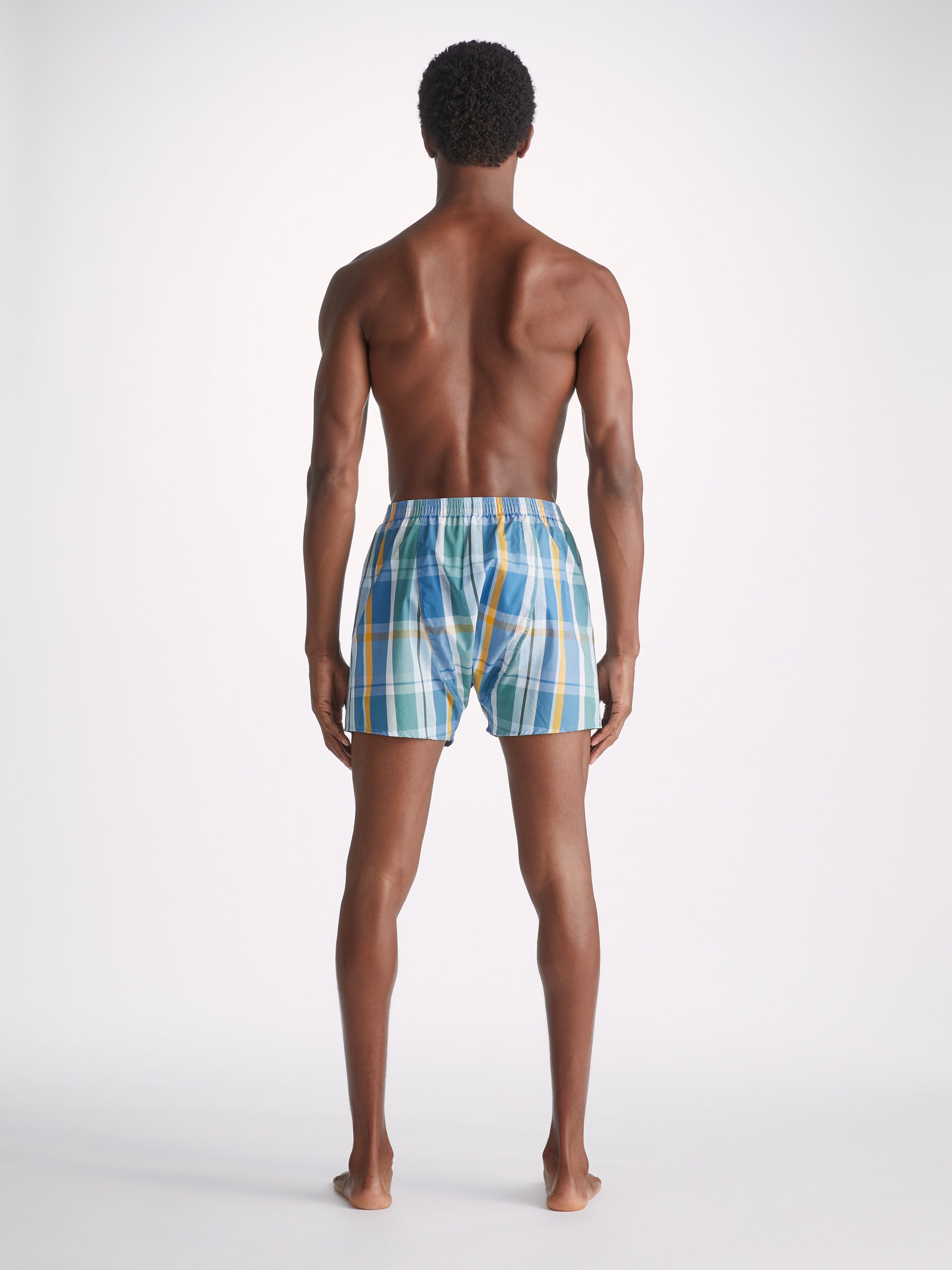 Men's Classic Fit Boxers Barker 35 Cotton Multi