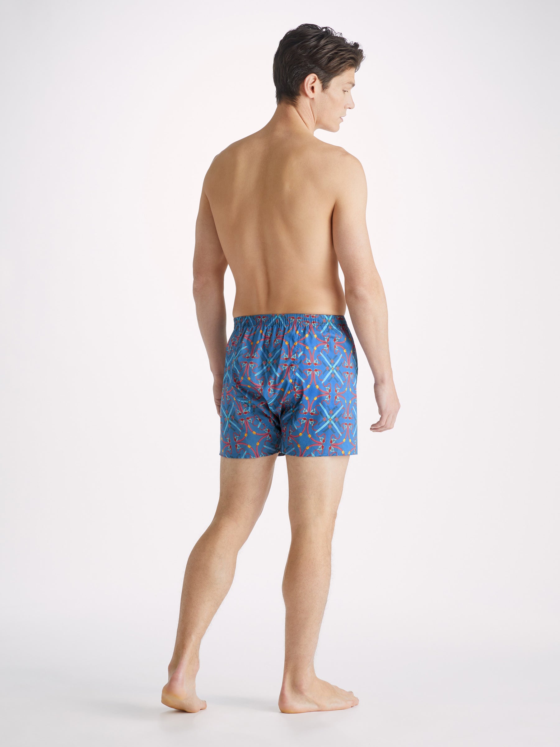 Men's Classic Fit Boxers Ledbury 64 Cotton Batiste Multi