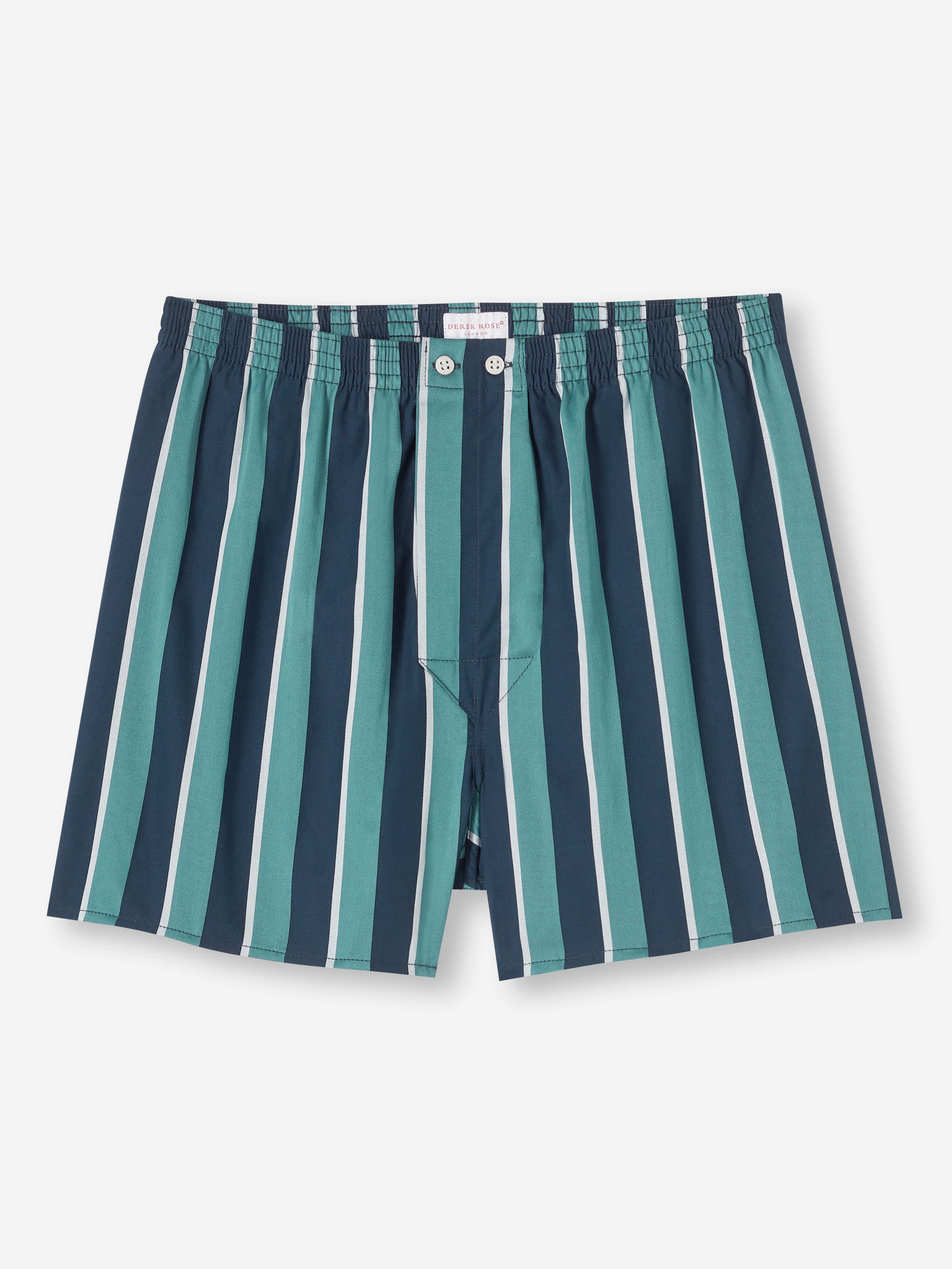 Men's Classic Fit Boxers Royal 221 Cotton Teal