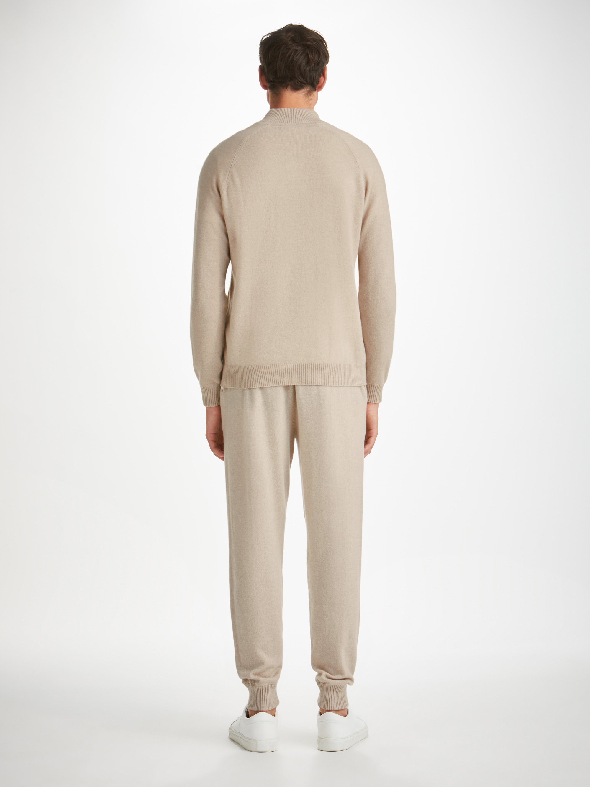 Men's Half-Zip Sweater Finley Cashmere Oat