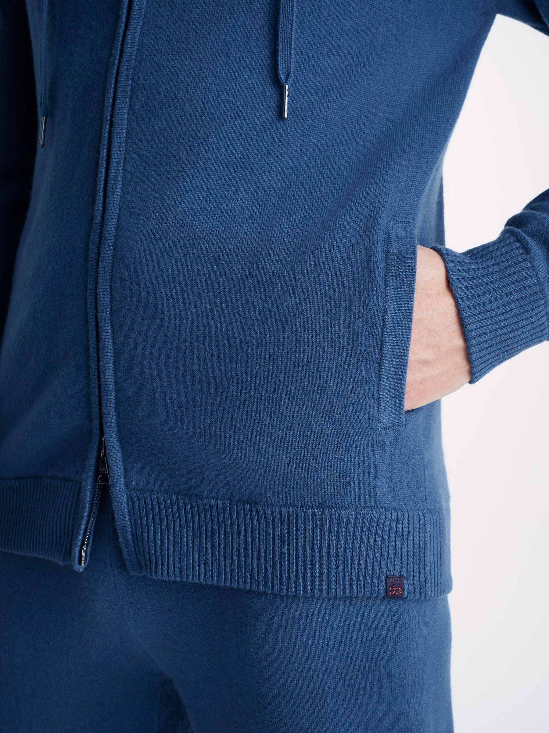 Men's Hoodie Finley Cashmere Denim