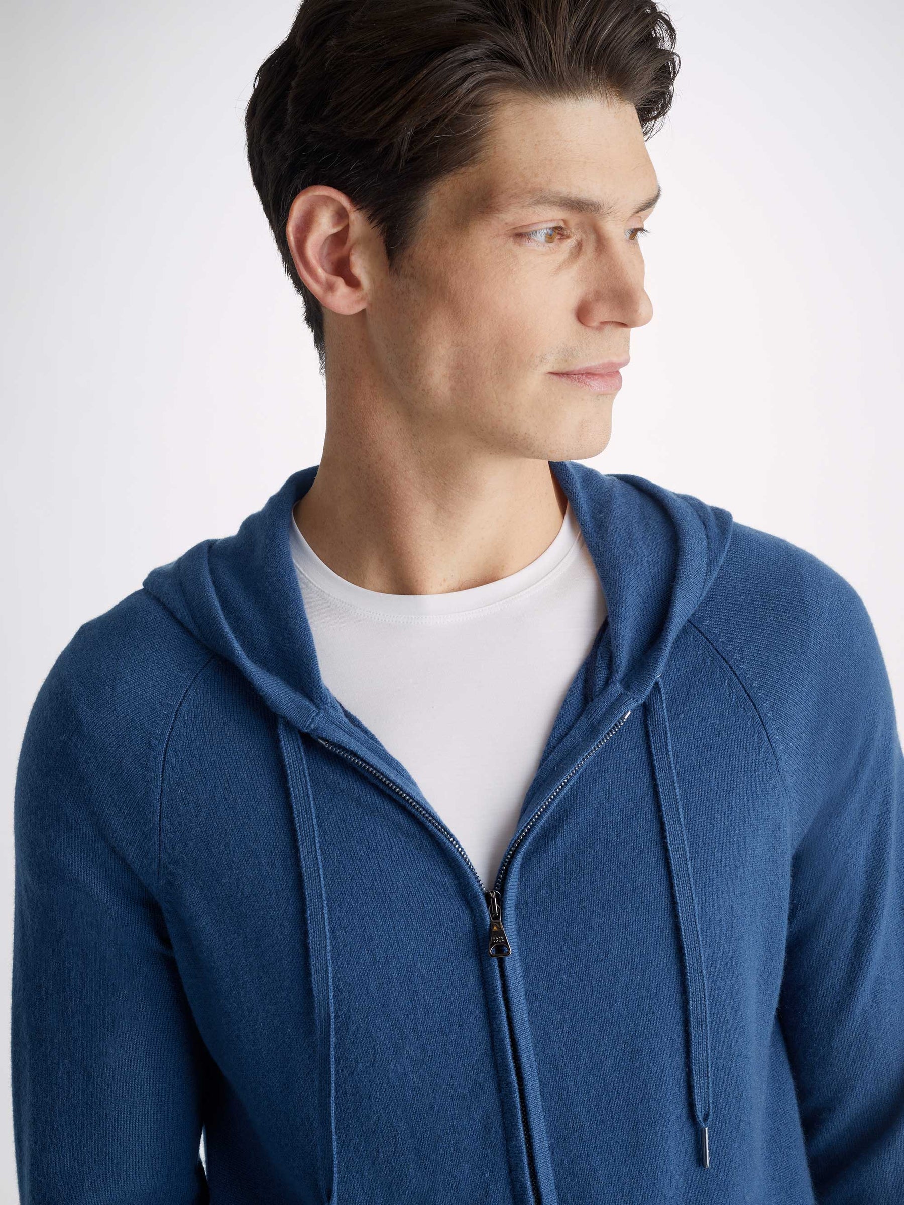 Men's Hoodie Finley Cashmere Denim