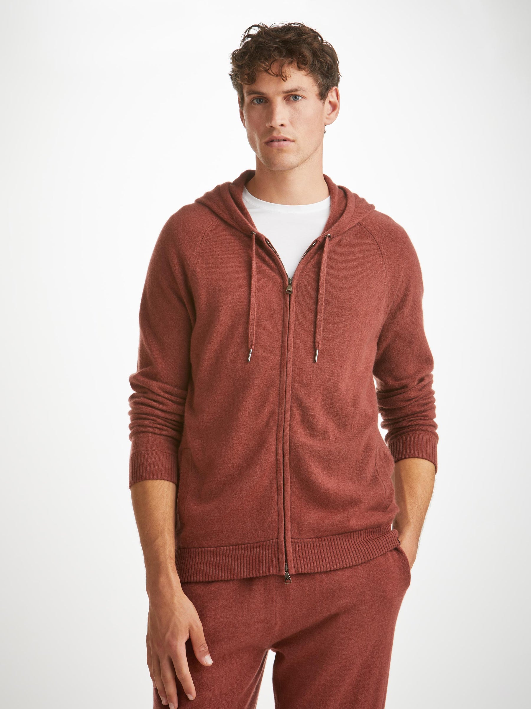 Men's Hoodie Finley Cashmere Brown