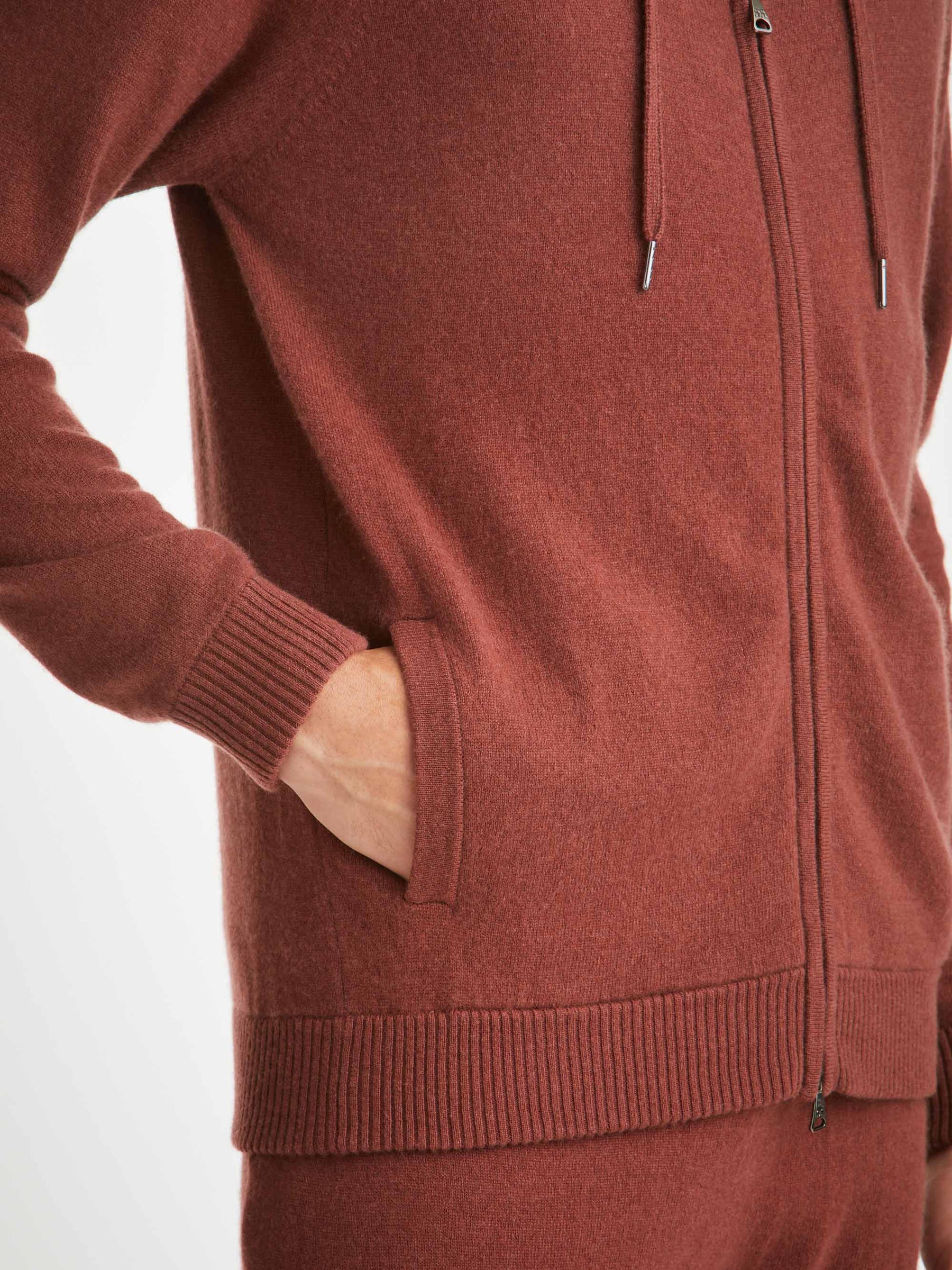 Men's Hoodie Finley Cashmere Brown