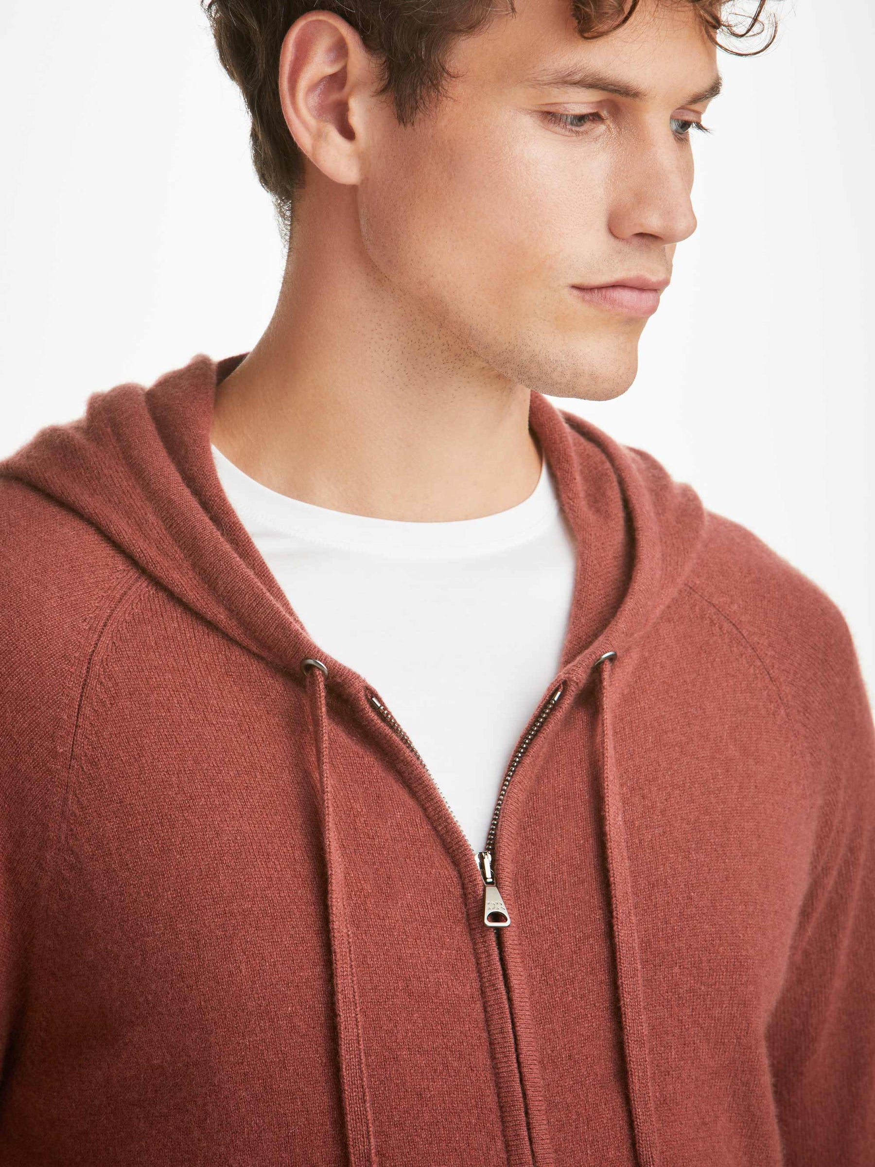 Men's Hoodie Finley Cashmere Brown