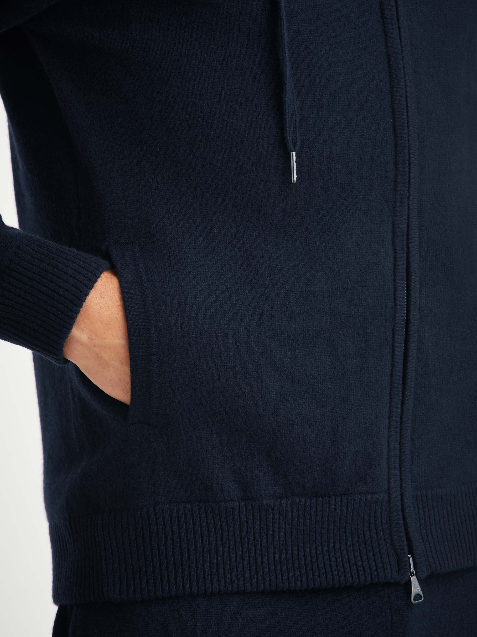 Men's Hoodie Finley Cashmere Navy