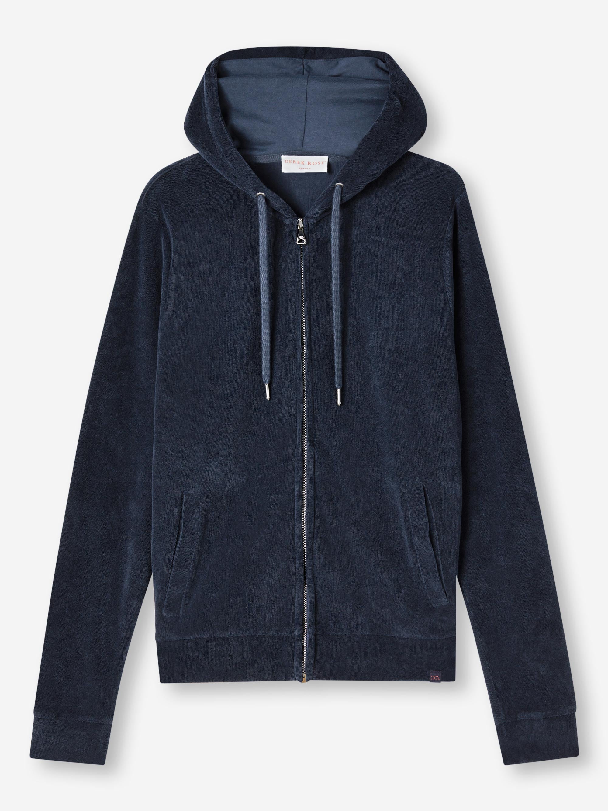 Men's Hoodie Isaac Terry Cotton Navy