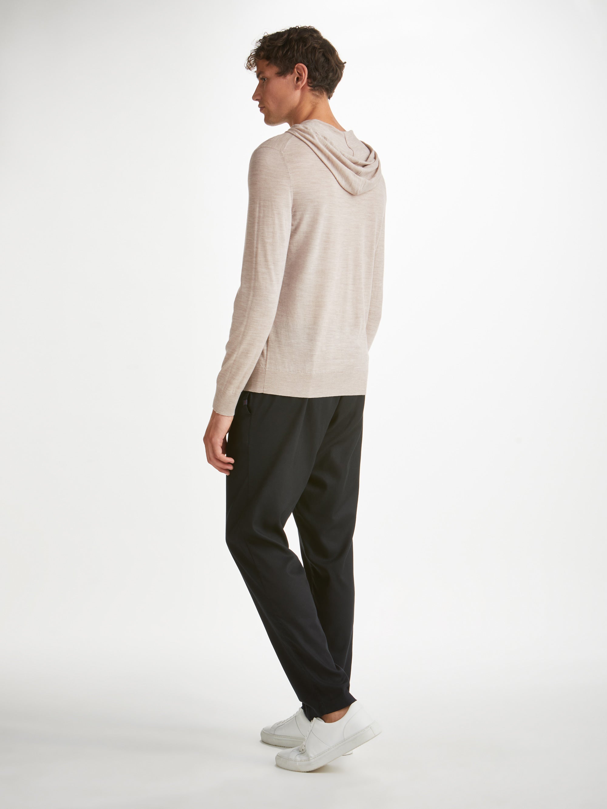 Men's Hoodie Orson Merino Wool Oat