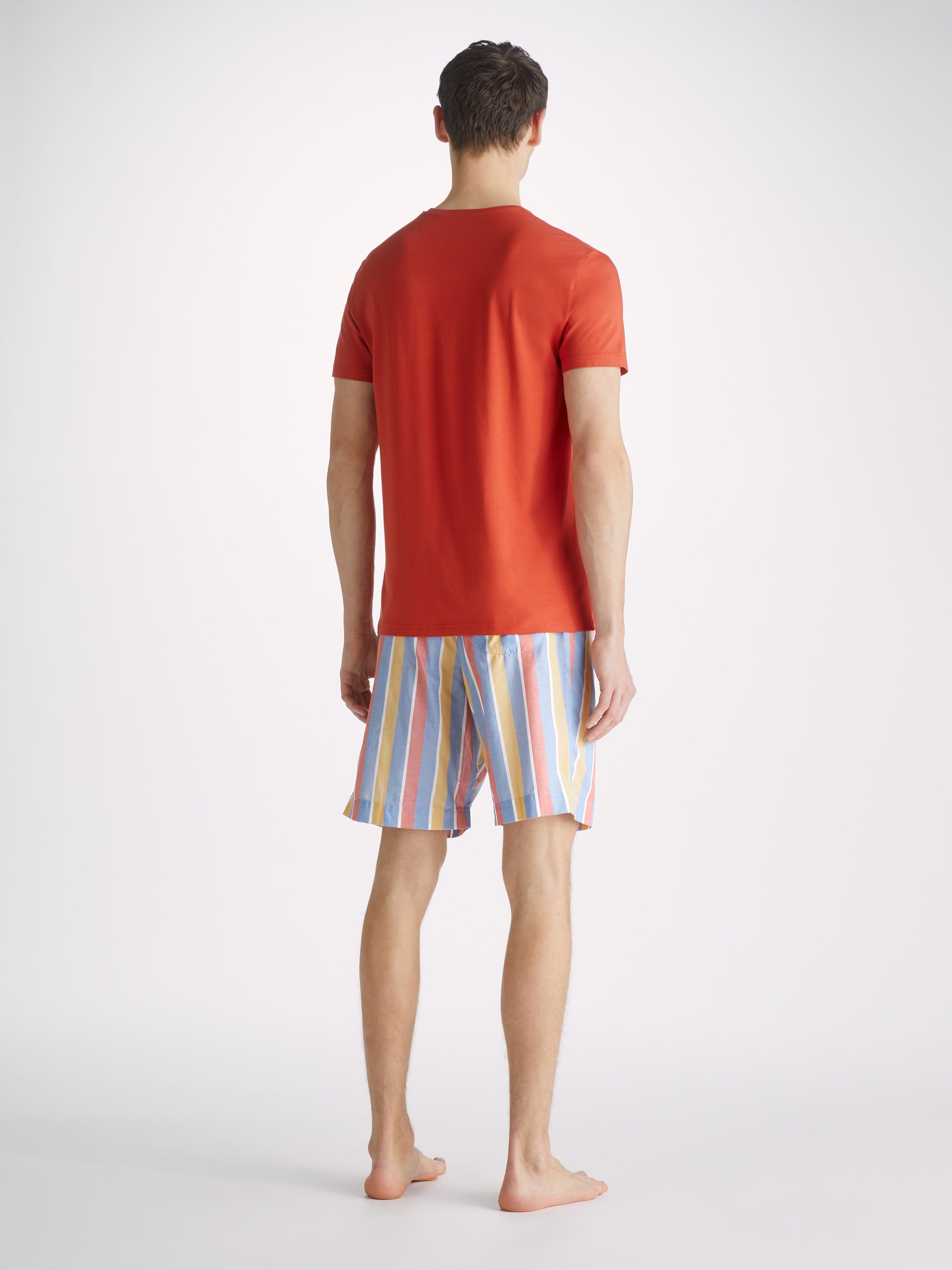 Men's Lounge Shorts Amalfi 19 Cotton Batiste Multi
