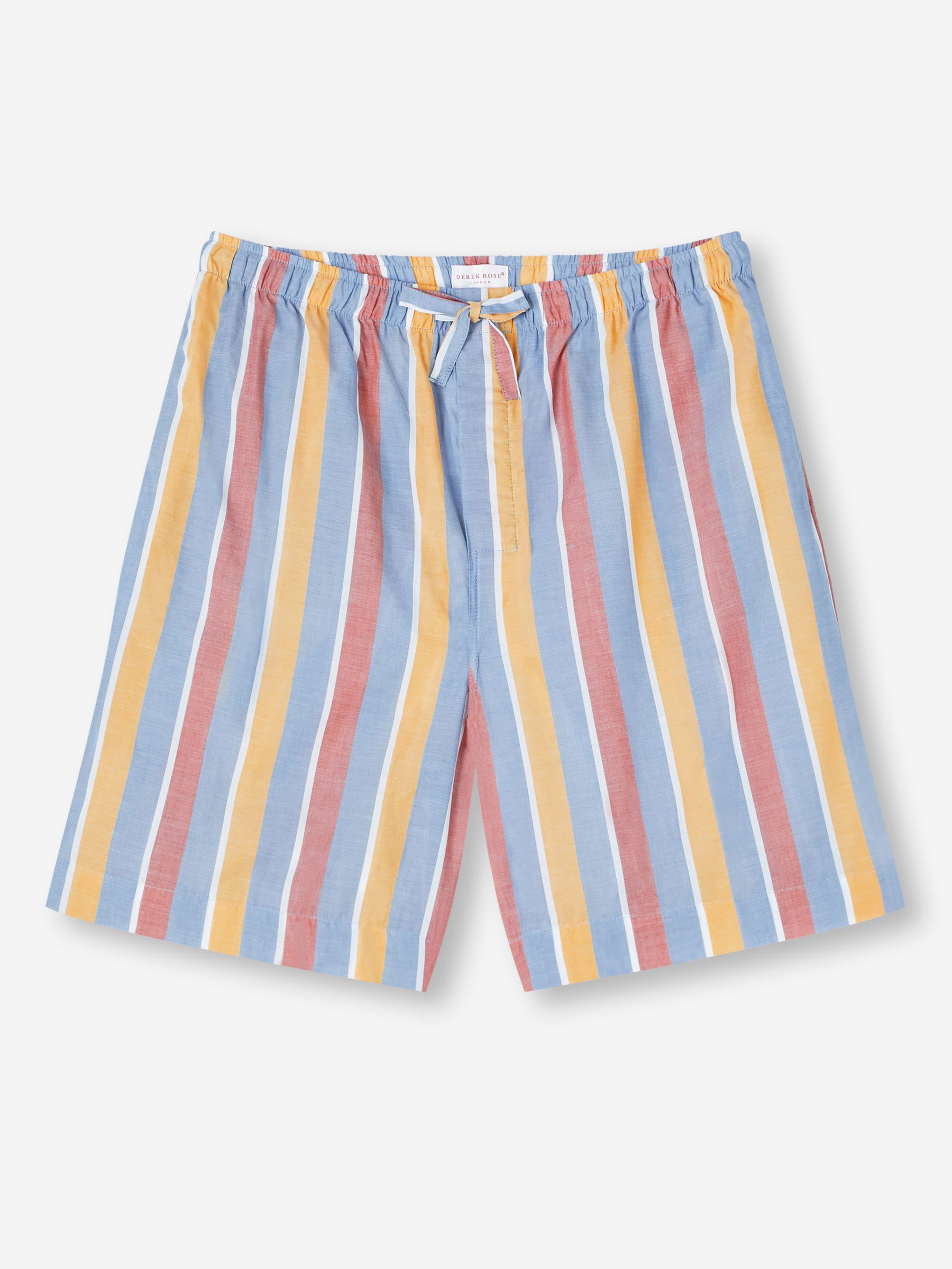 Men's Lounge Shorts Amalfi 19 Cotton Batiste Multi