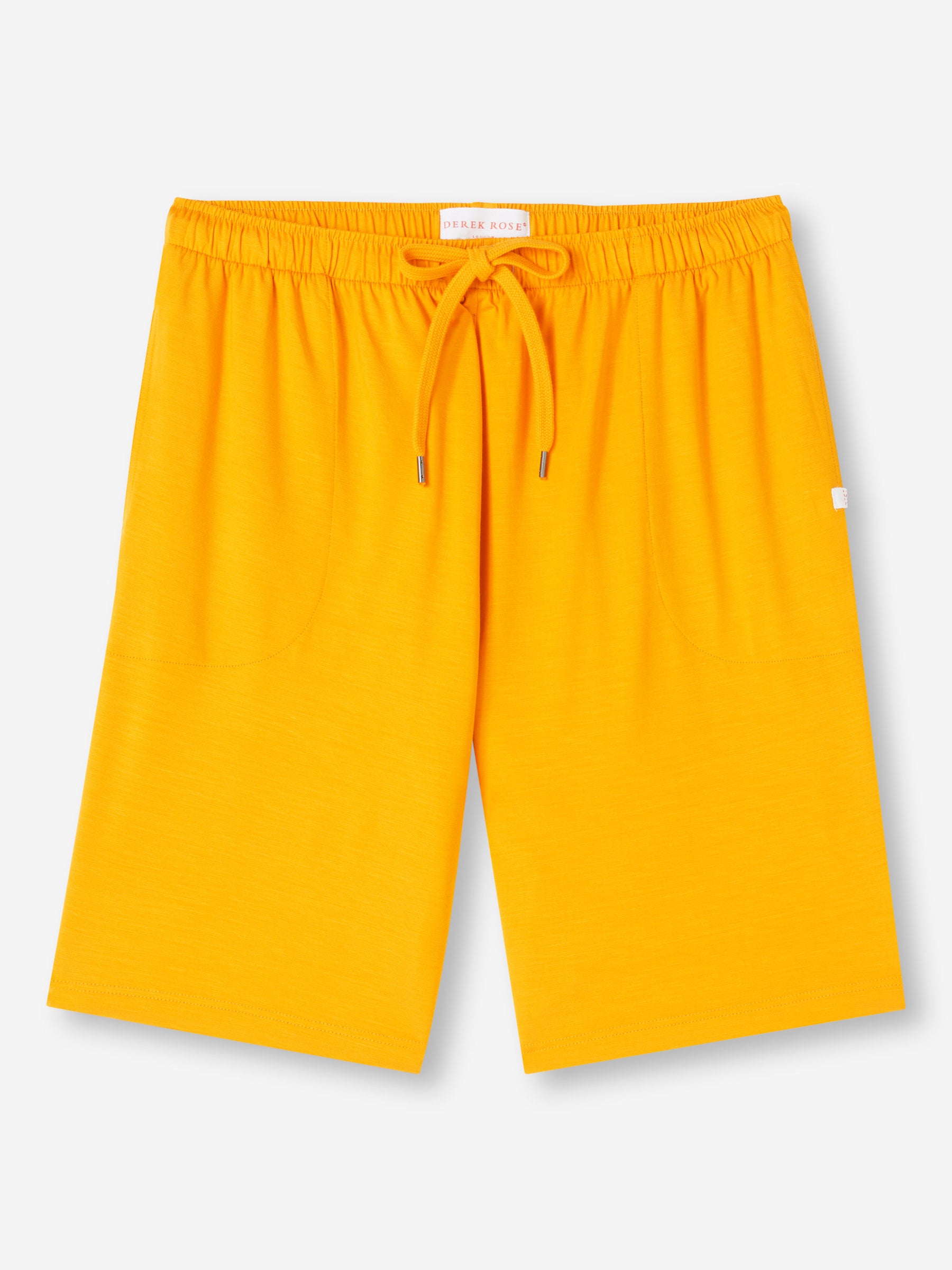 Men's Lounge Shorts Basel Micro Modal Stretch Saffron