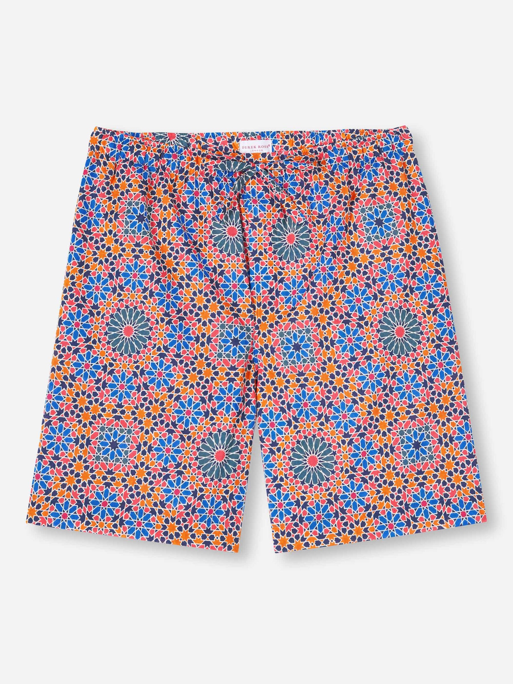 Men's Lounge Shorts Ledbury 69 Cotton Batiste Multi