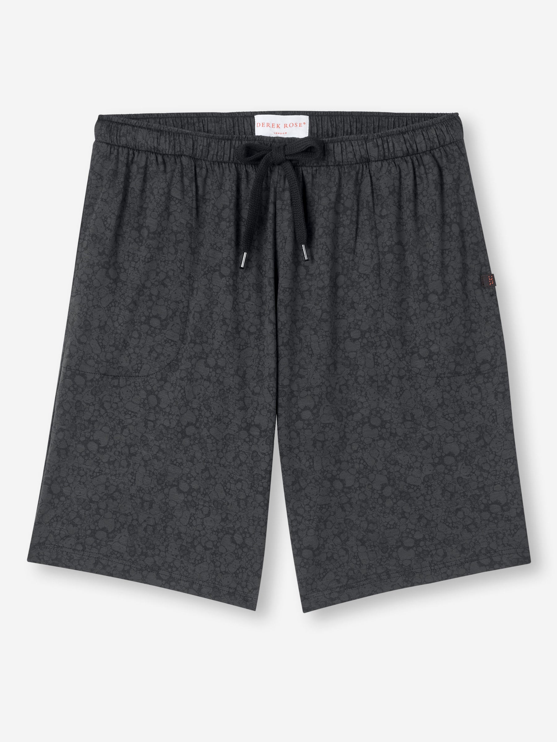 Men's Lounge Shorts London 10 Micro Modal Black