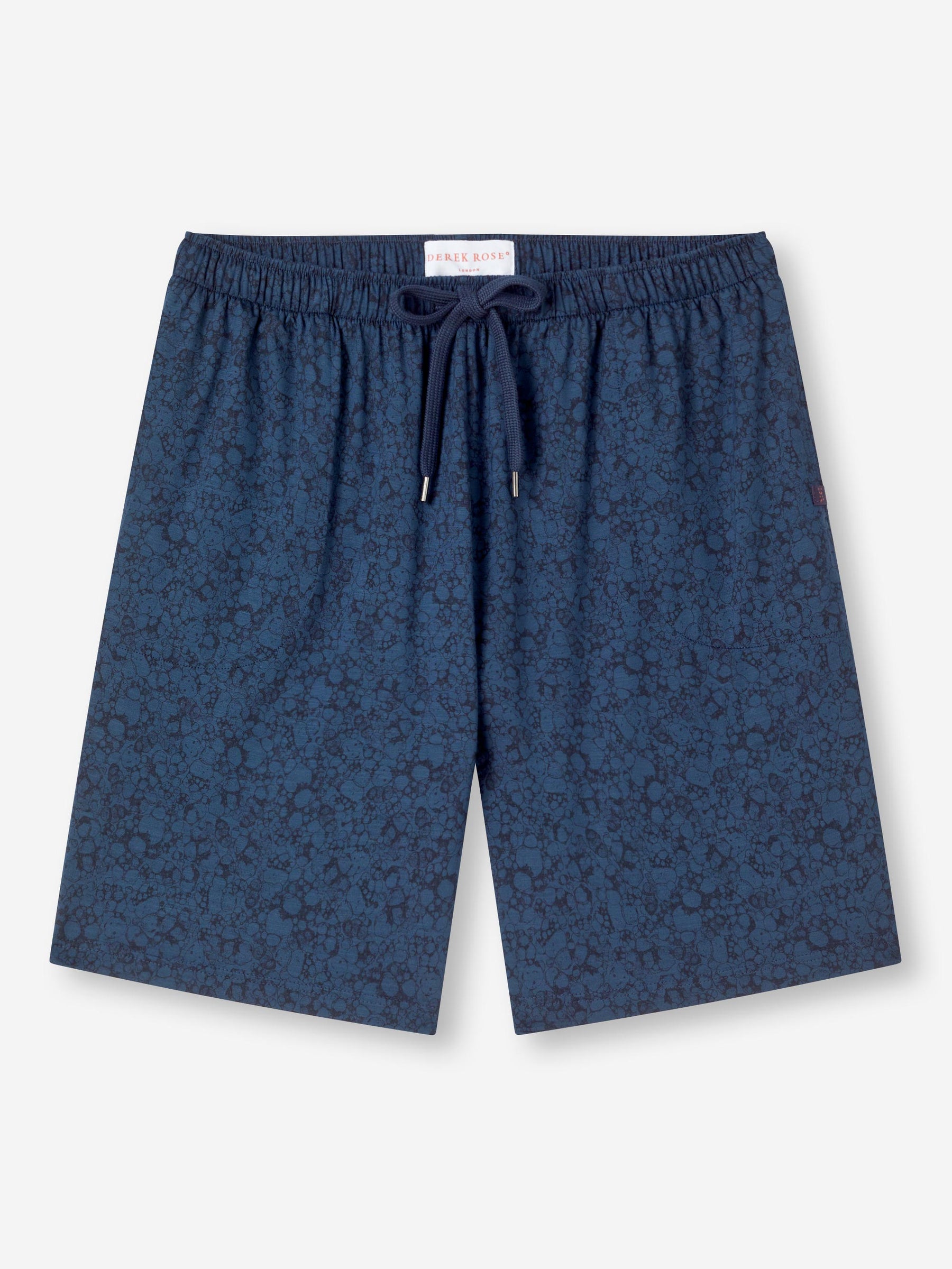 Men's Lounge Shorts London 10 Micro Modal Navy