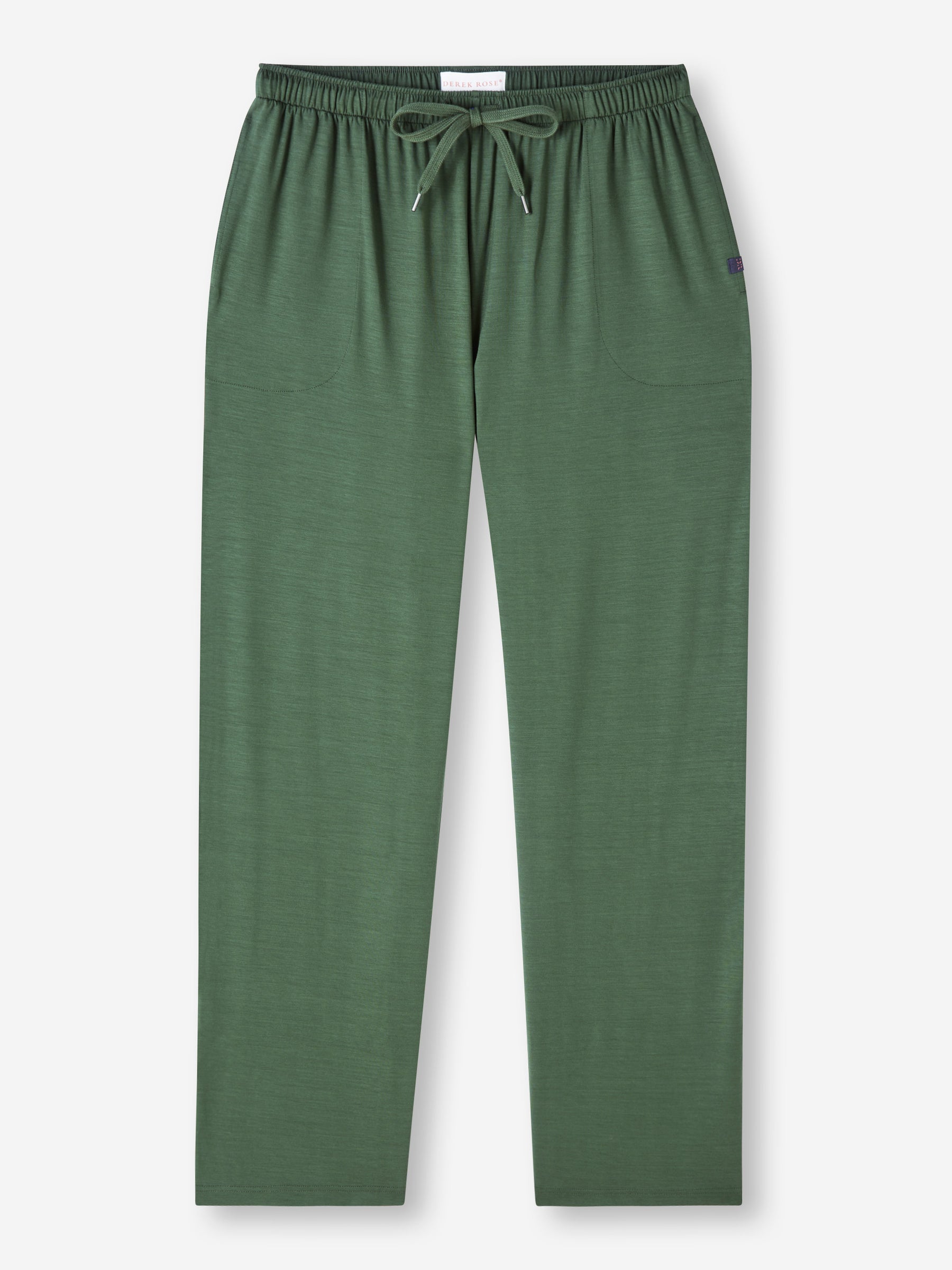 Men's Lounge Trousers Basel Micro Modal Stretch Hunter Green