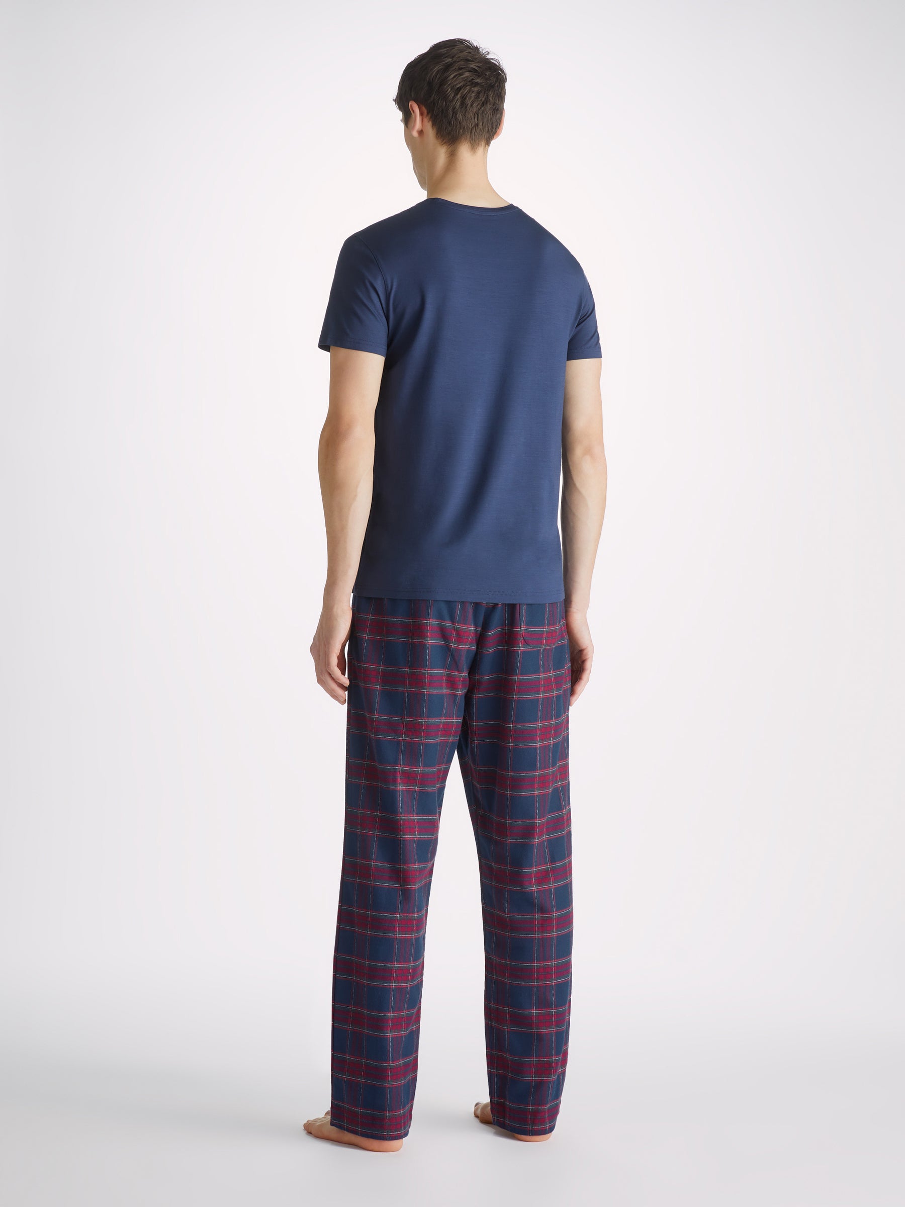 Men's Lounge Trousers Kelburn 36 Brushed Cotton Multi