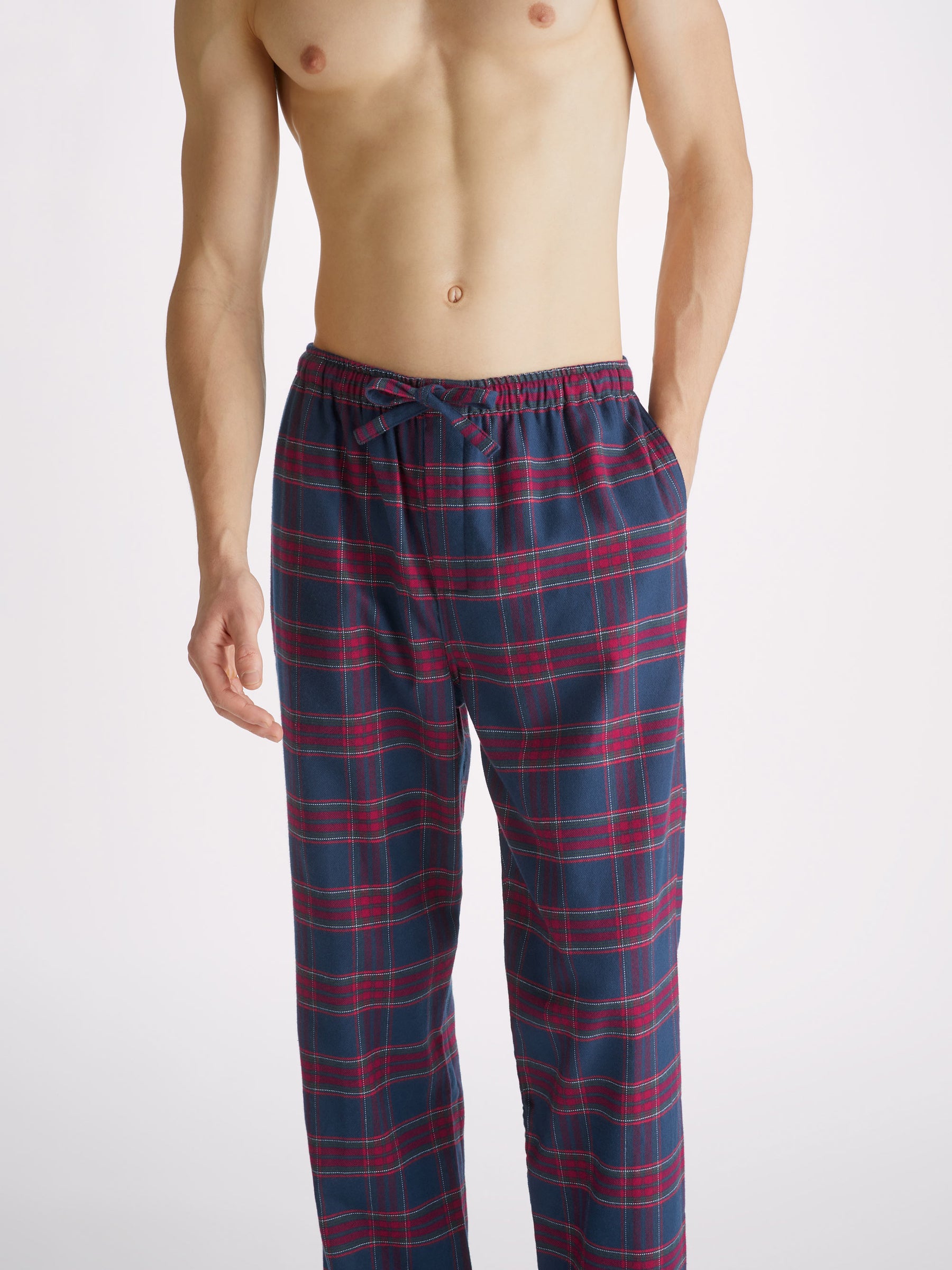 Men's Lounge Trousers Kelburn 36 Brushed Cotton Multi