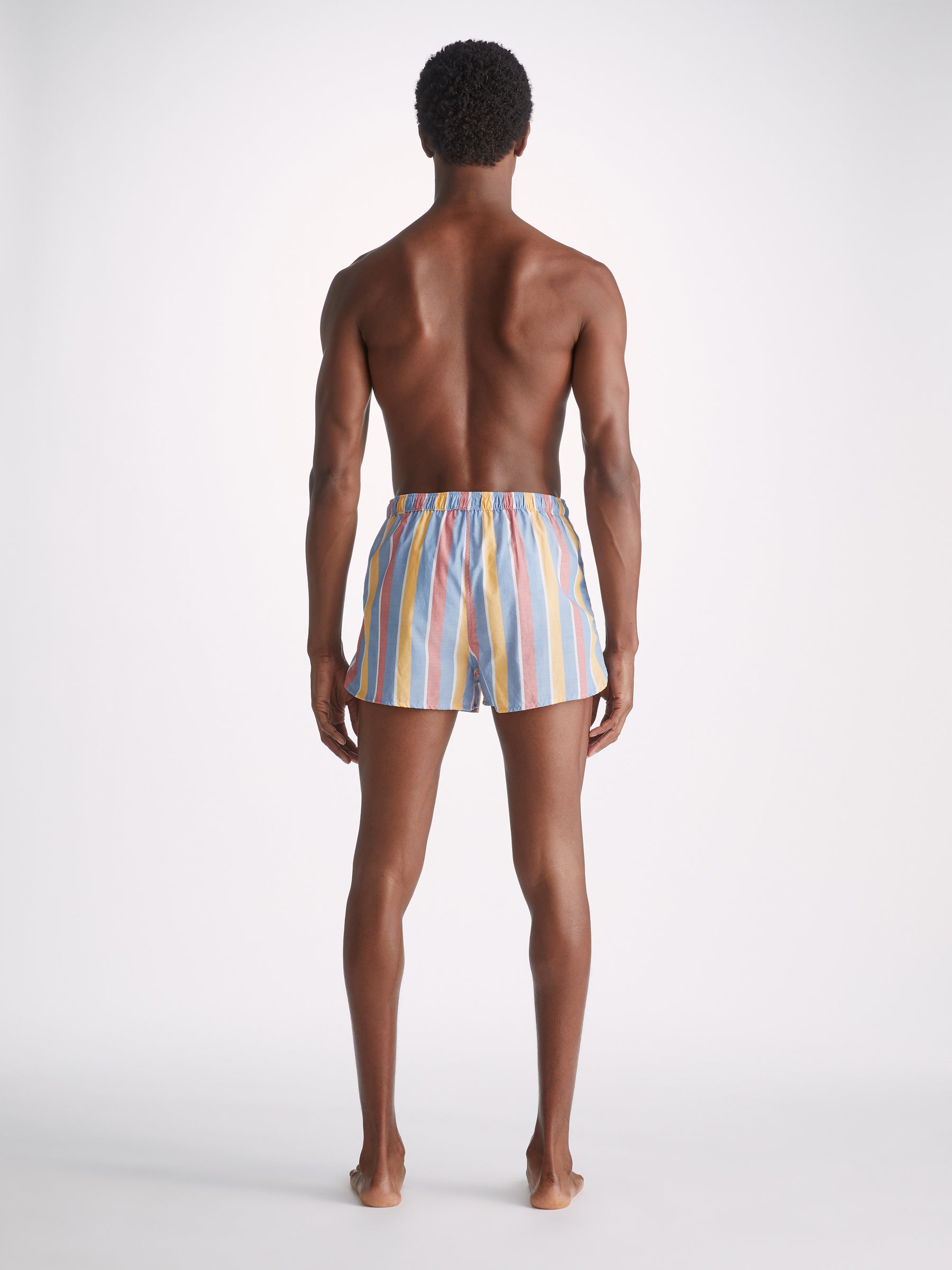 Men's Modern Fit Boxers Amalfi 19 Cotton Batiste Multi