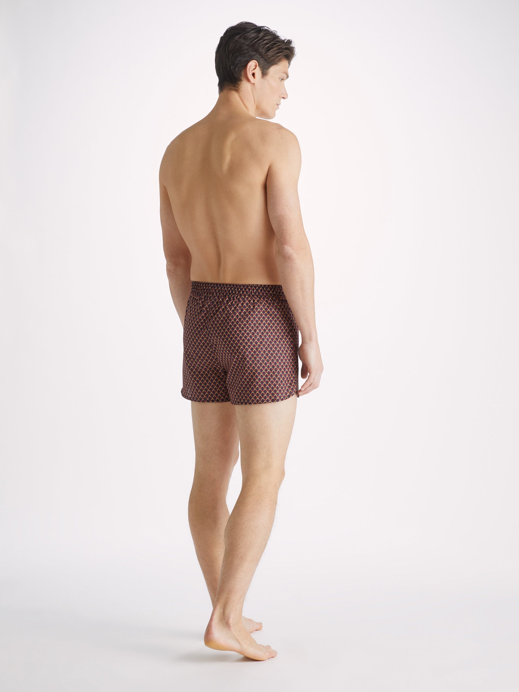 Men's Modern Fit Boxers Ledbury 65 Cotton Batiste Multi