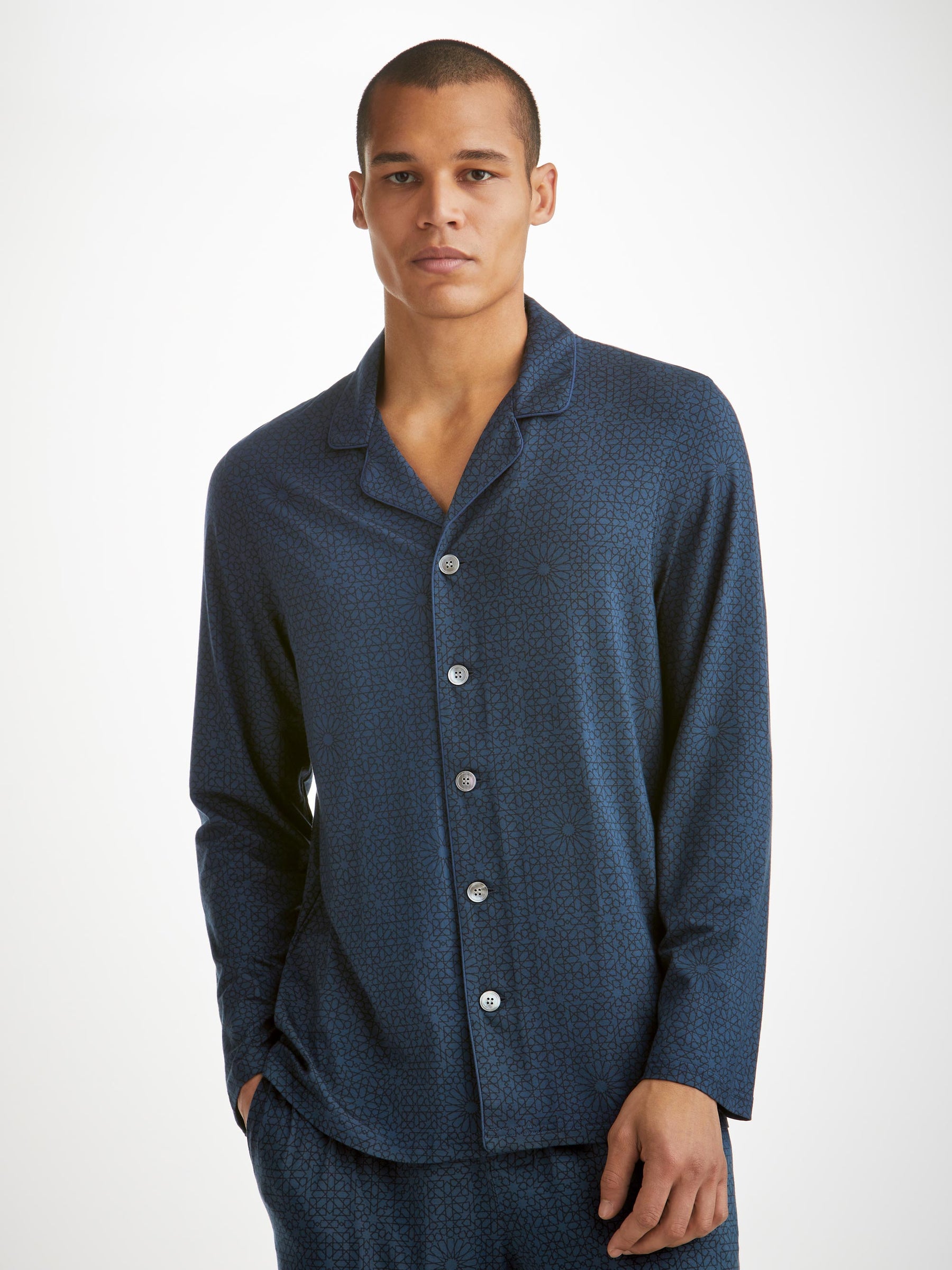 Men's Pyjamas London 12 Micro Modal Navy